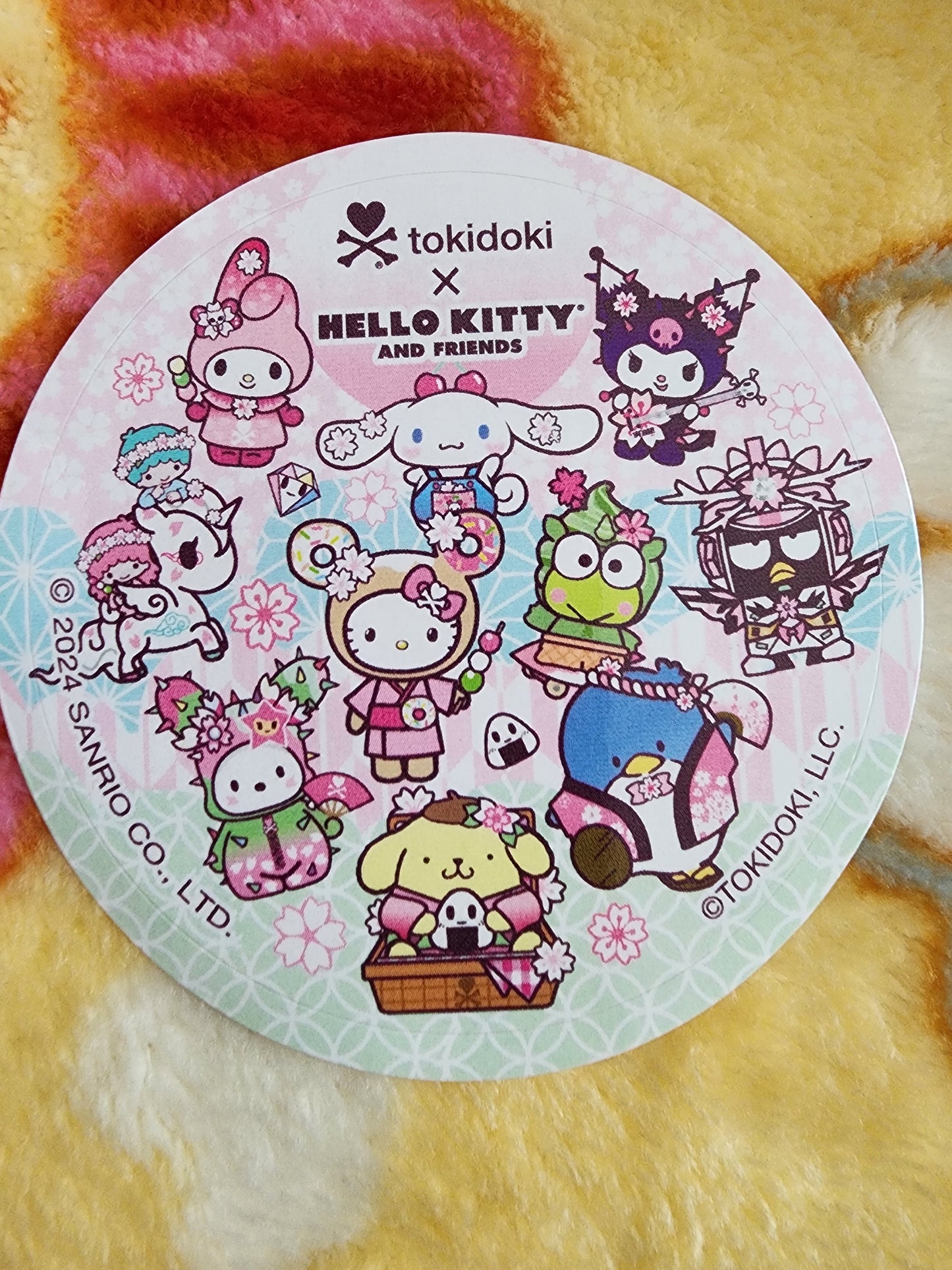 Tokidoki Hello Kitty and Friends Series 3 Cherry Blossom Mystery Figures