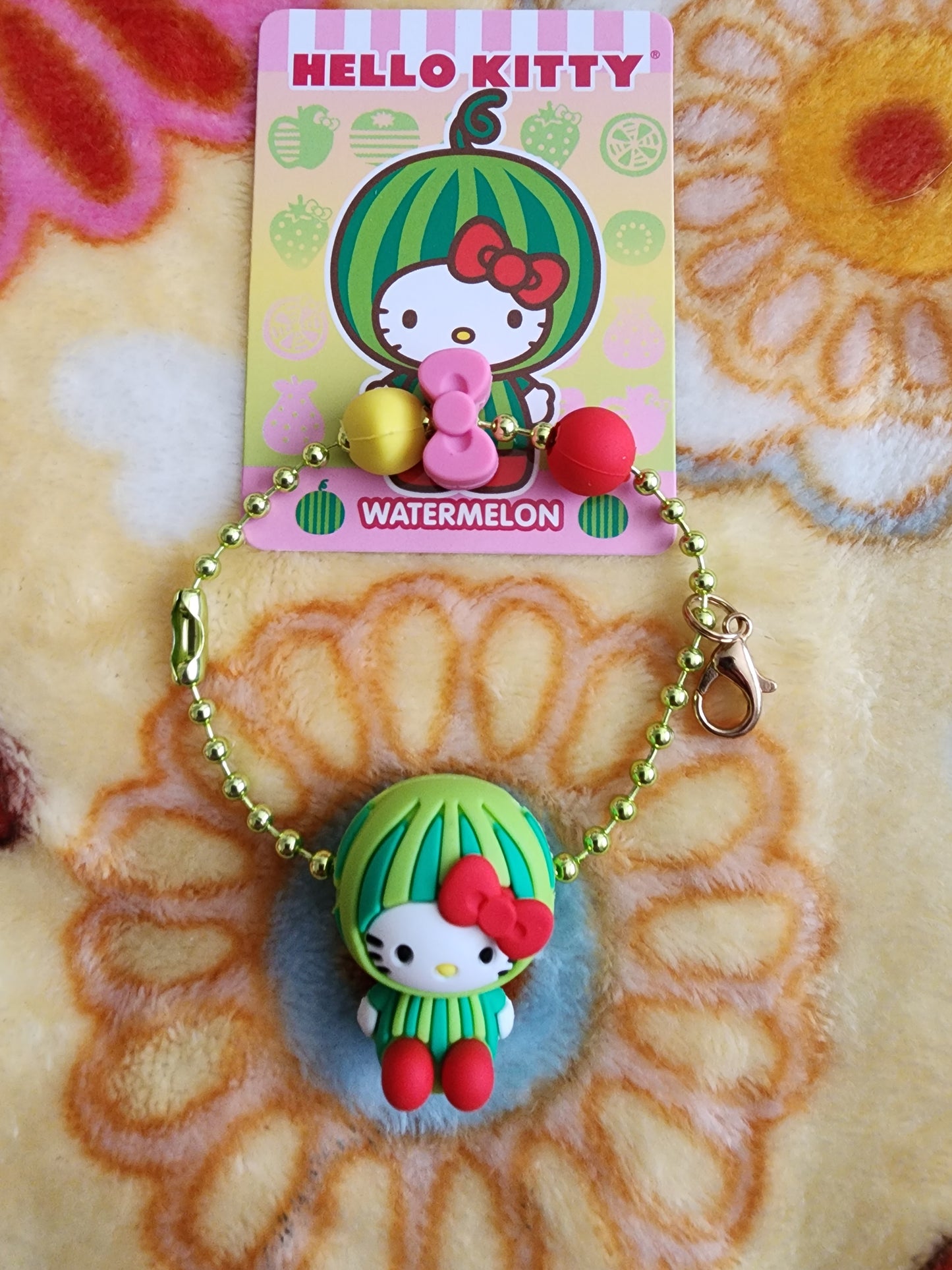 Hello Kitty and Friends Fruit Mystery Bag Clips/Bracelets