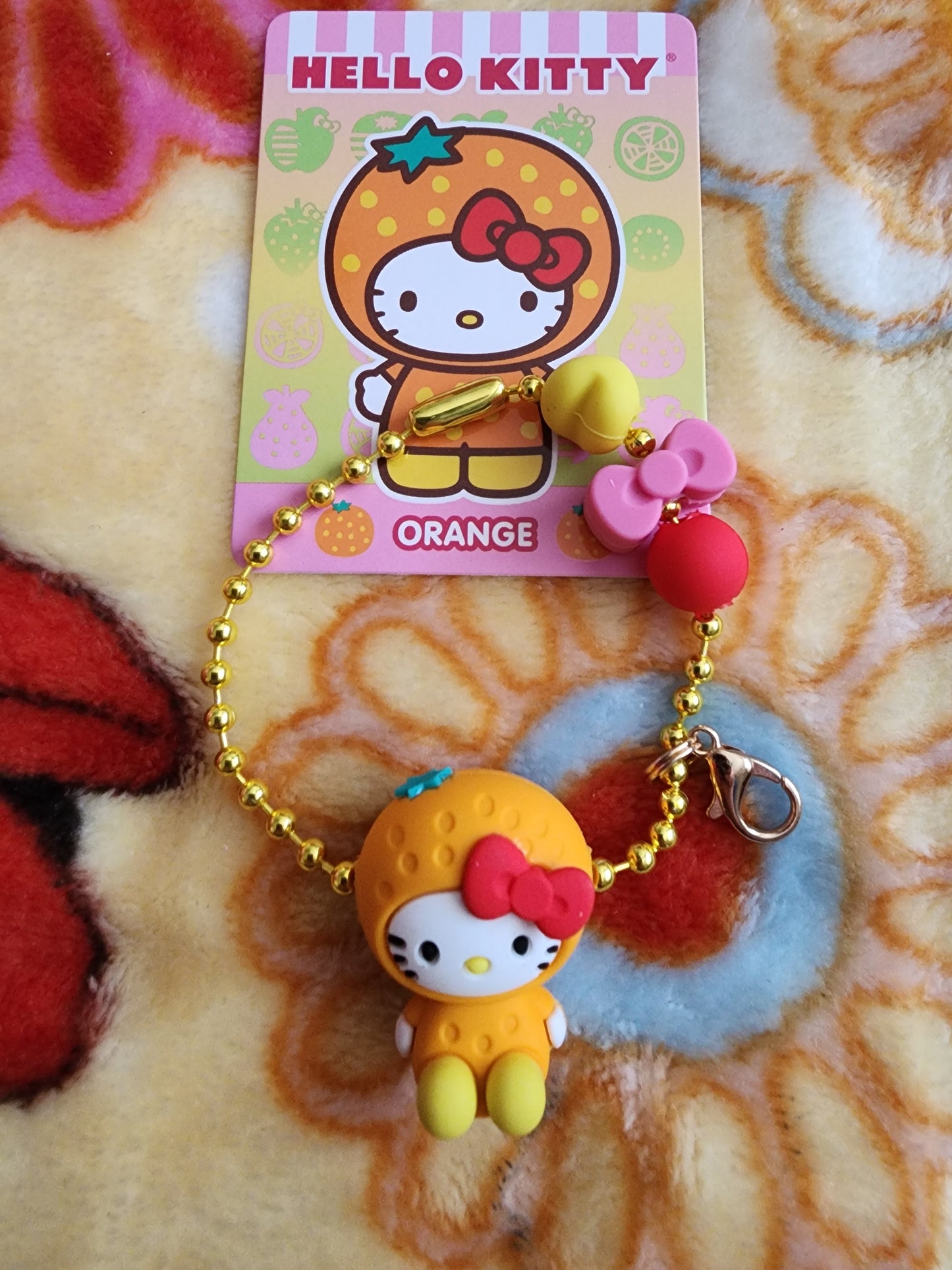 Hello Kitty and Friends Fruit Mystery Bag Clips/Bracelets