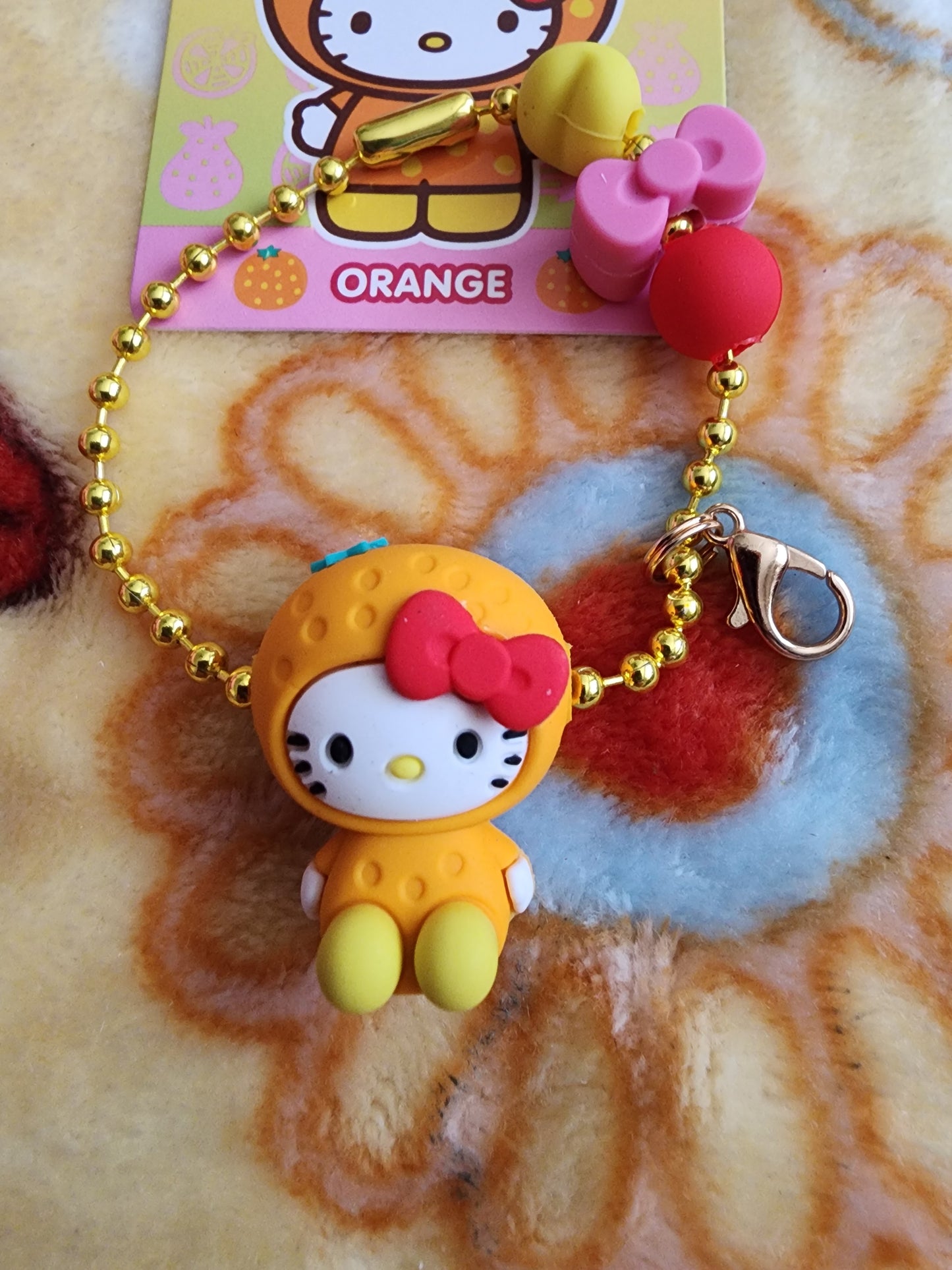 Hello Kitty and Friends Fruit Mystery Bag Clips/Bracelets