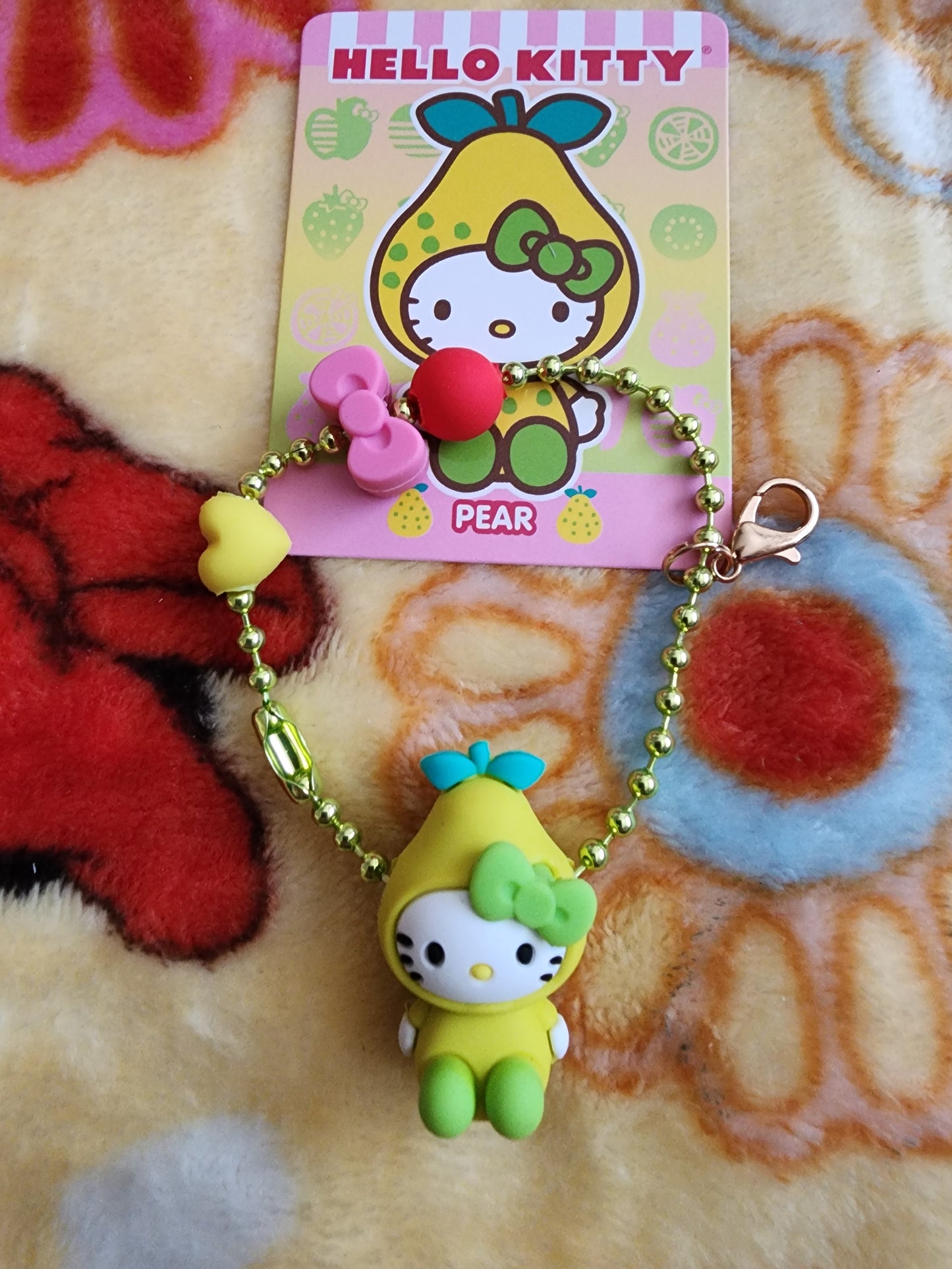 Hello Kitty and Friends Fruit Mystery Bag Clips/Bracelets