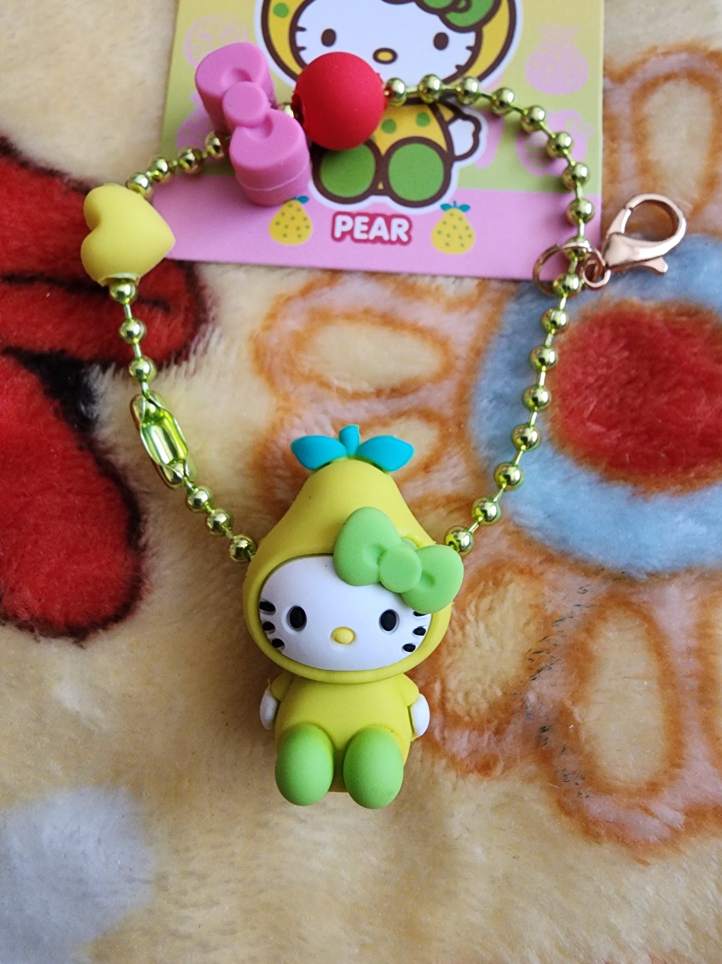 Hello Kitty and Friends Fruit Mystery Bag Clips/Bracelets