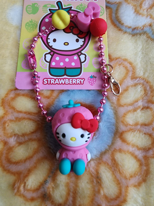 Hello Kitty and Friends Fruit Mystery Bag Clips/Bracelets