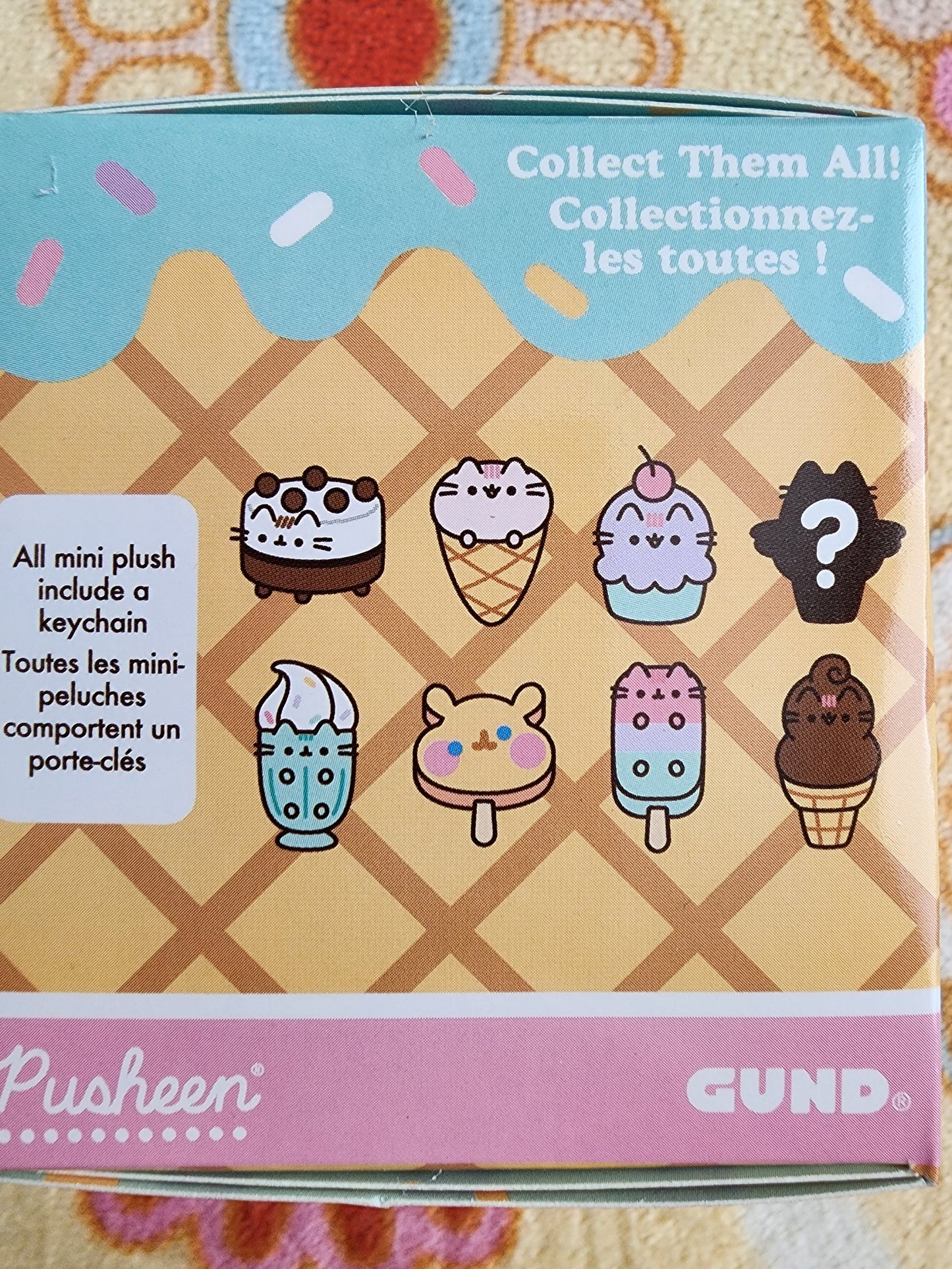 Pusheen Ice Cream Plush Mystery Bag Clips