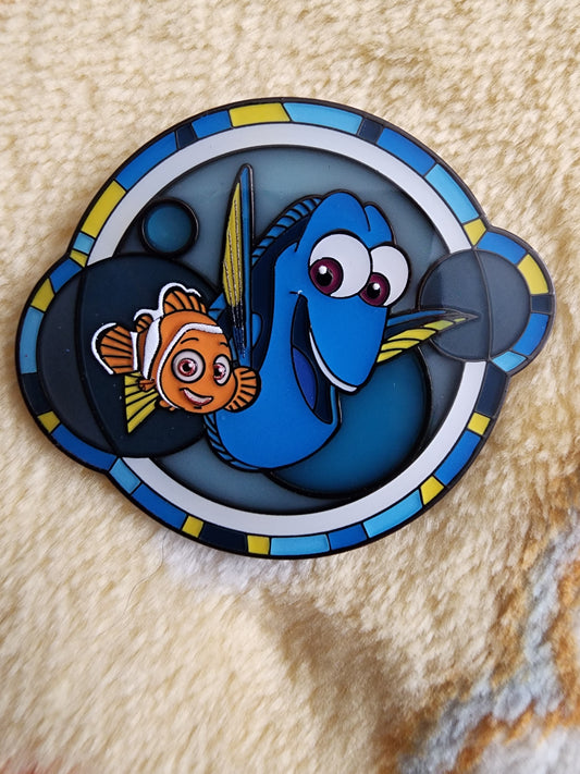 Loungefly Disney Pixar Stain Glass Mystery Pins