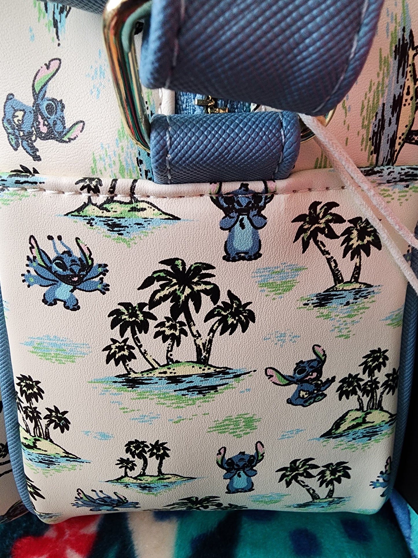 Loungefly Disney Stitch Tropical Crossbody Bag