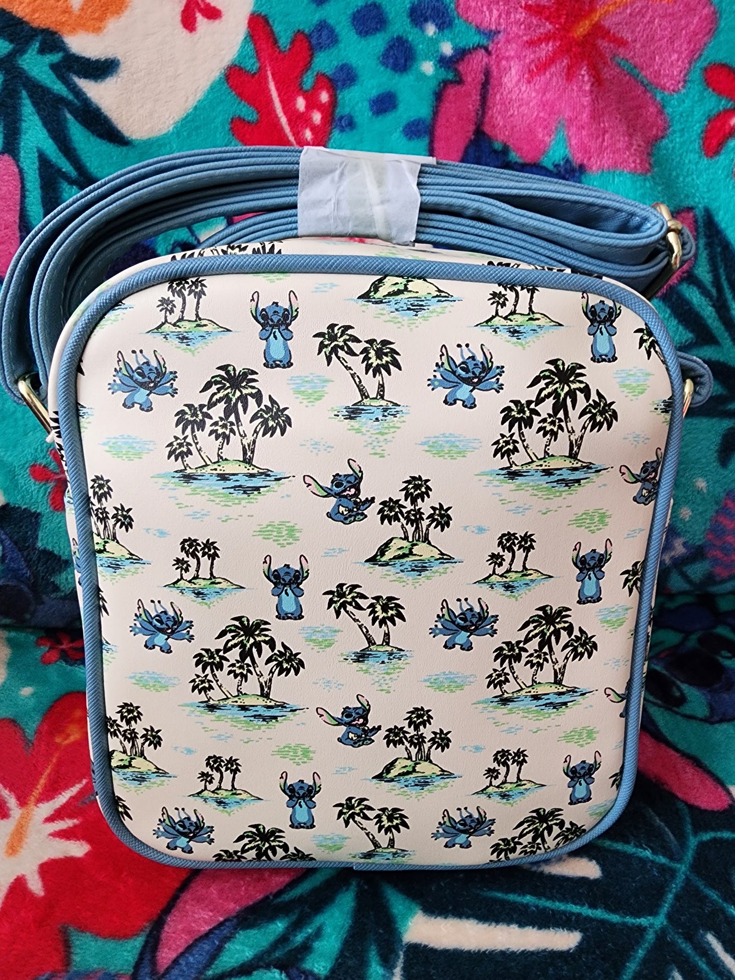 Loungefly Disney Stitch Tropical Crossbody Bag