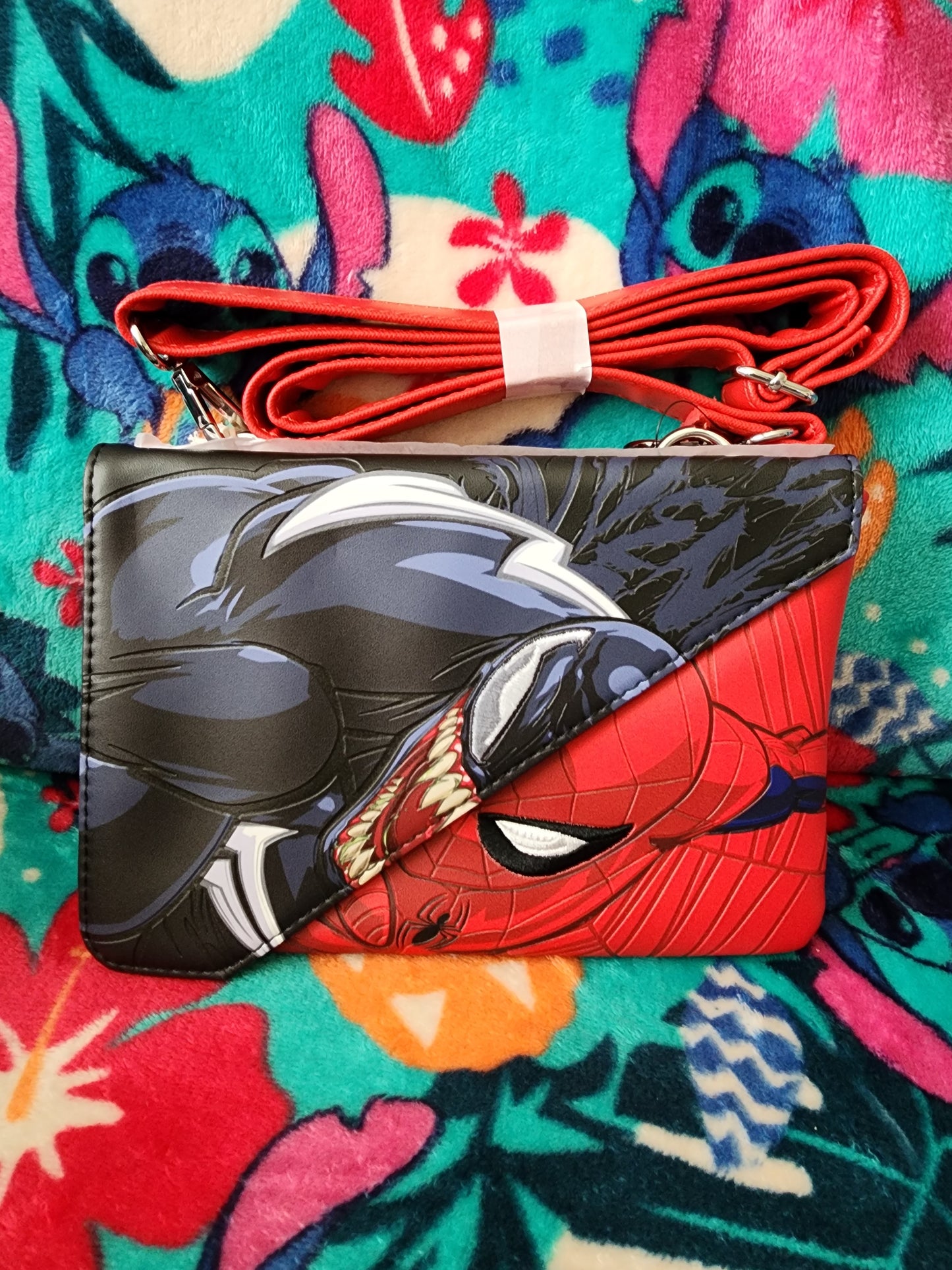 Loungefly Marvel Spiderman/Venom Crossbody Bag