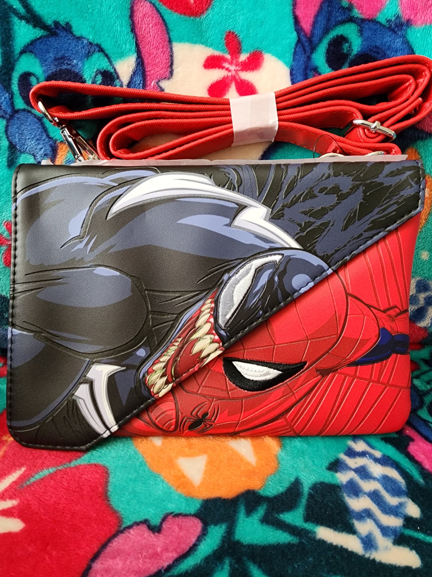 Loungefly Marvel Spiderman/Venom Crossbody Bag