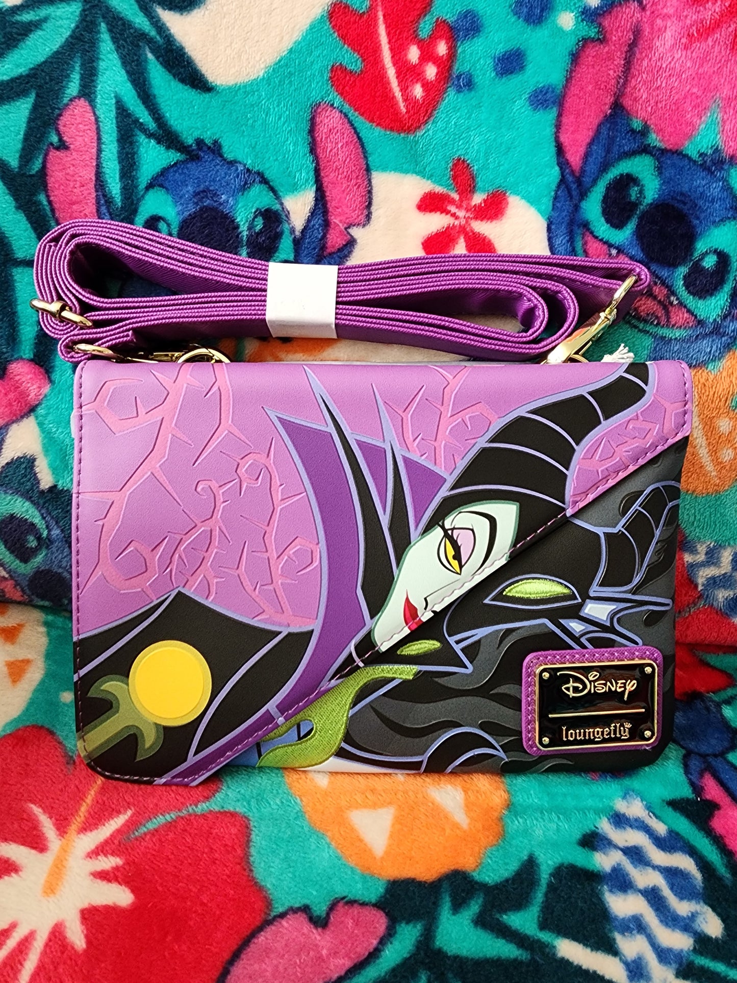 Loungefly Disney Malifacent/the Dragon Crossbody Bag