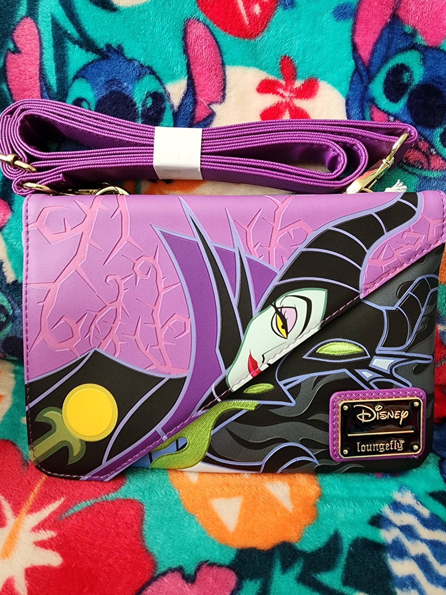 Loungefly Disney Malifacent/the Dragon Crossbody Bag