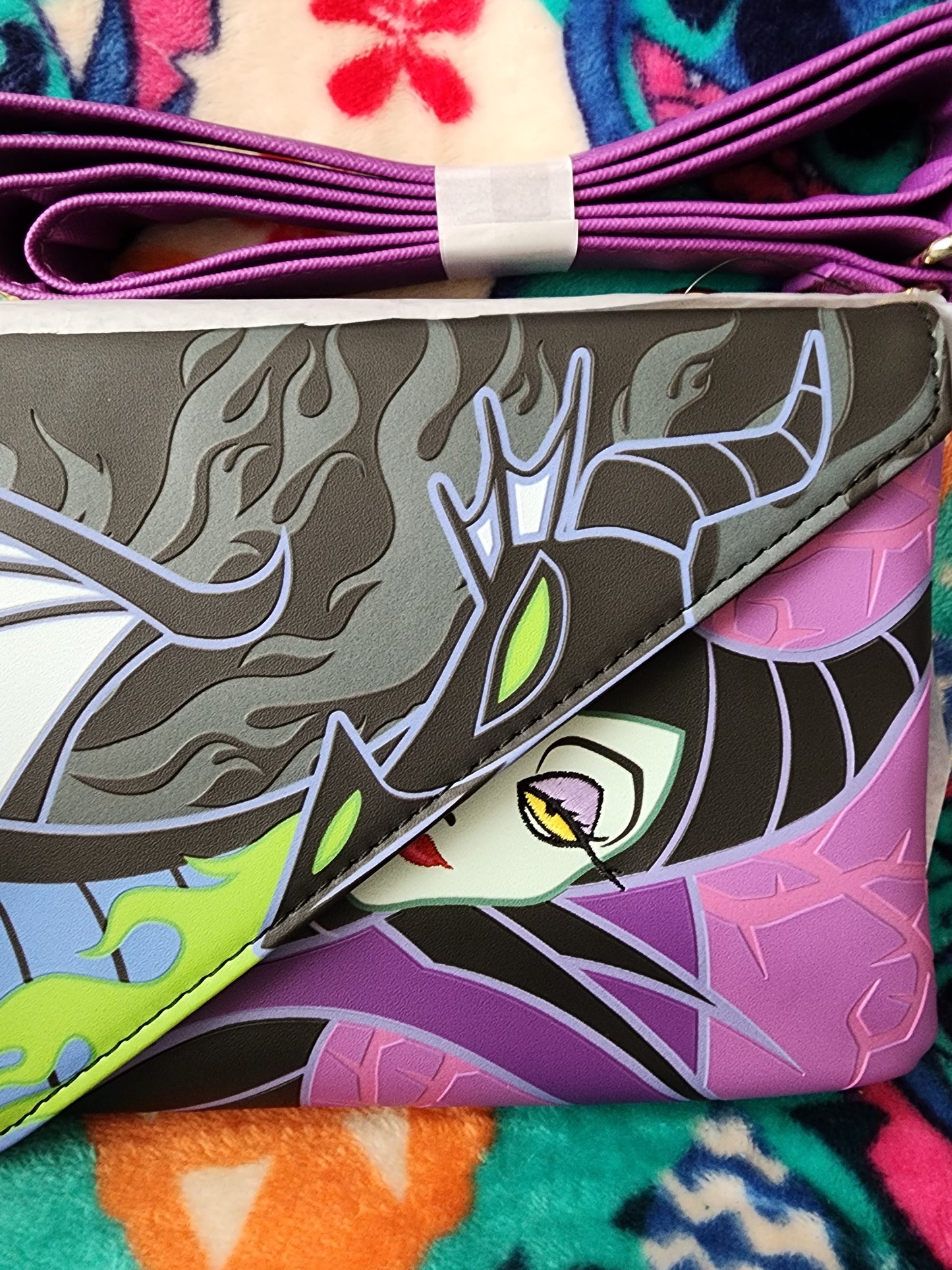 Loungefly Disney Malifacent/the Dragon Crossbody Bag