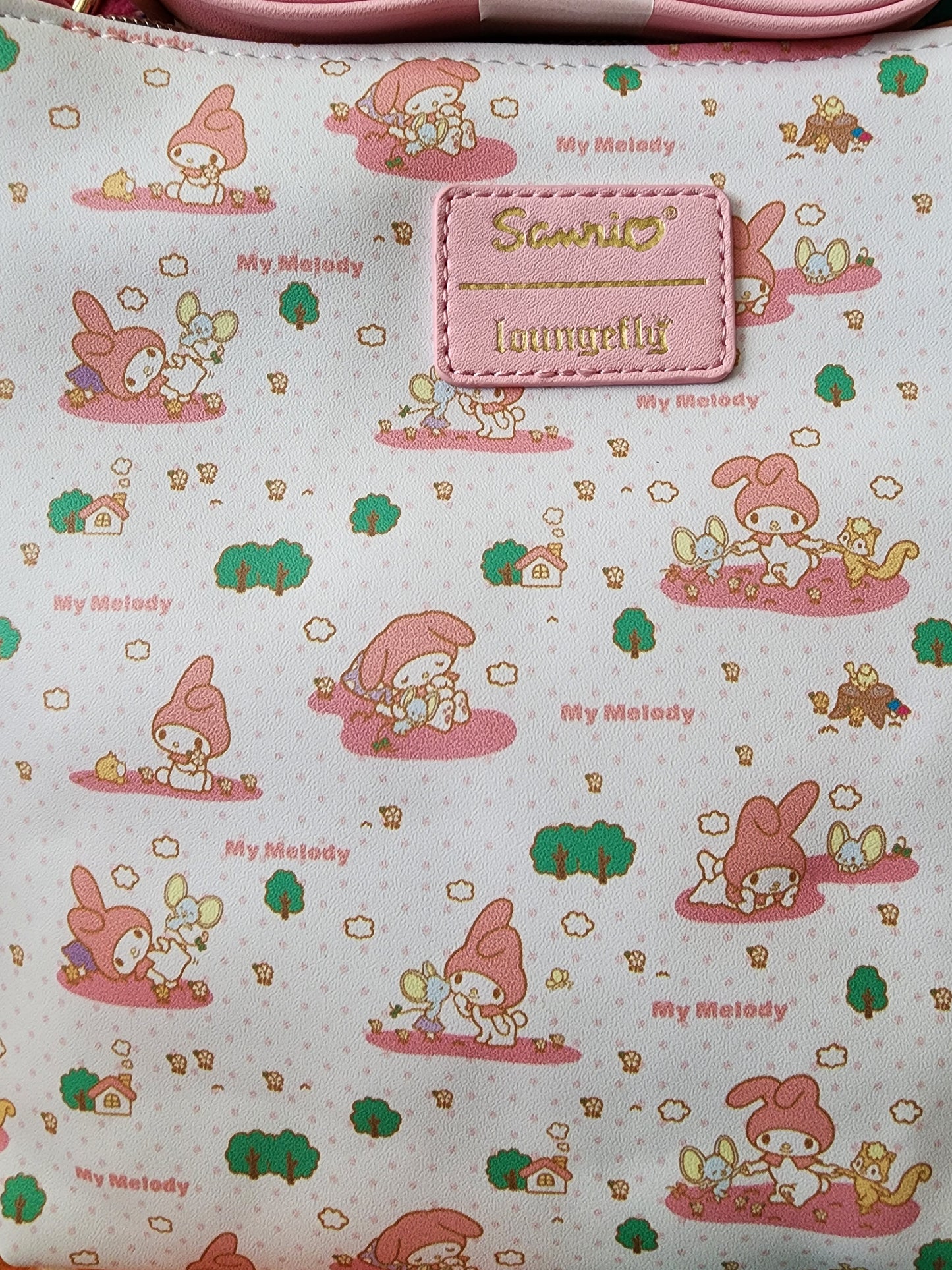 Loungefly Hello Kitty My Melody Crossbody Bag