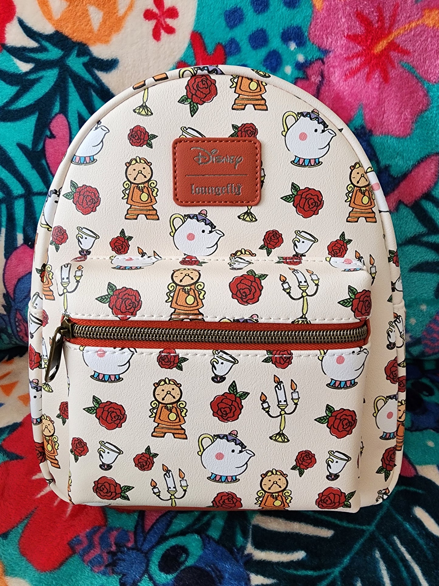 Loungefly Disney Beauty and the Beast Chibi Backpack