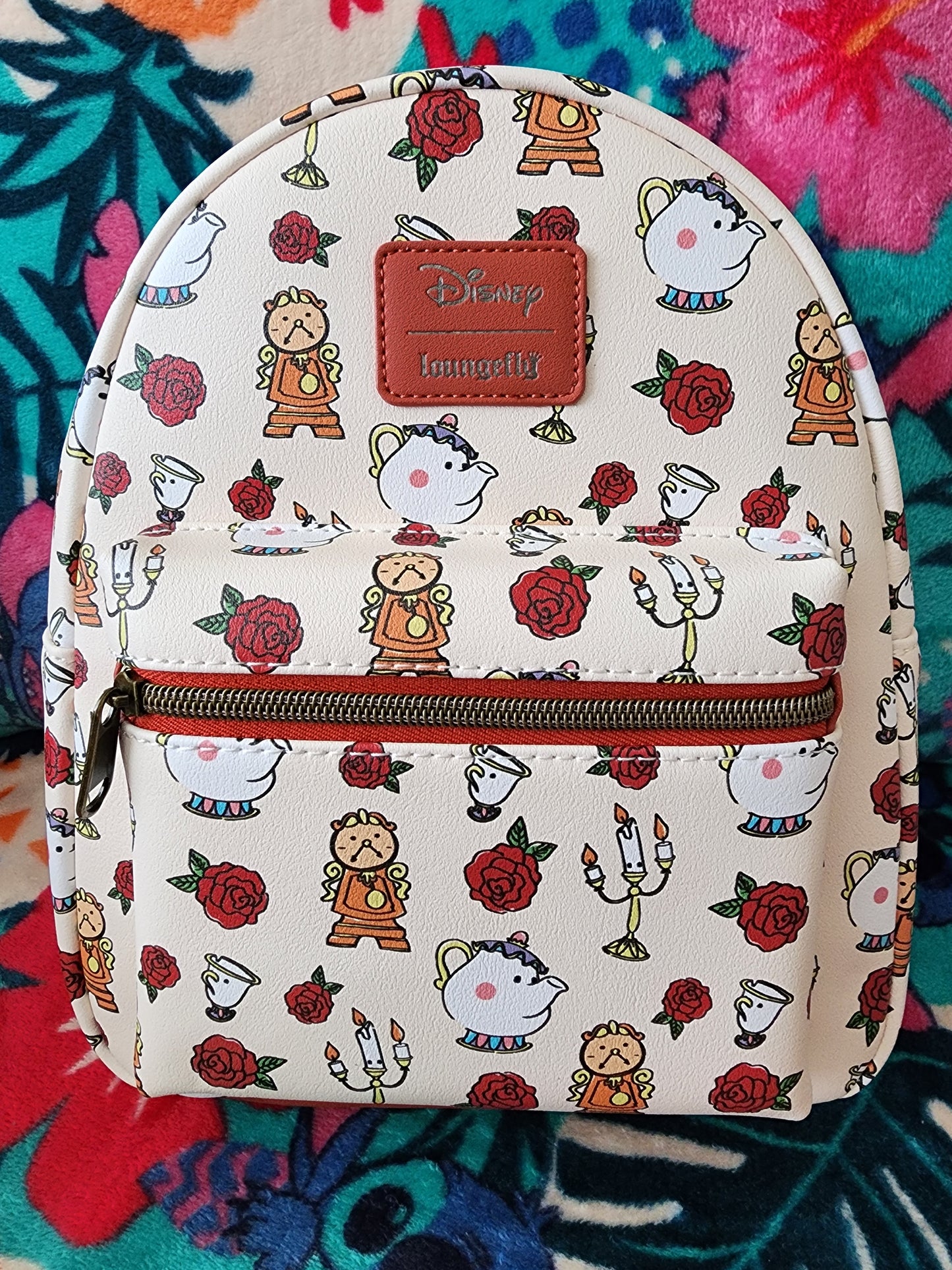 Loungefly Disney Beauty and the Beast Chibi Backpack