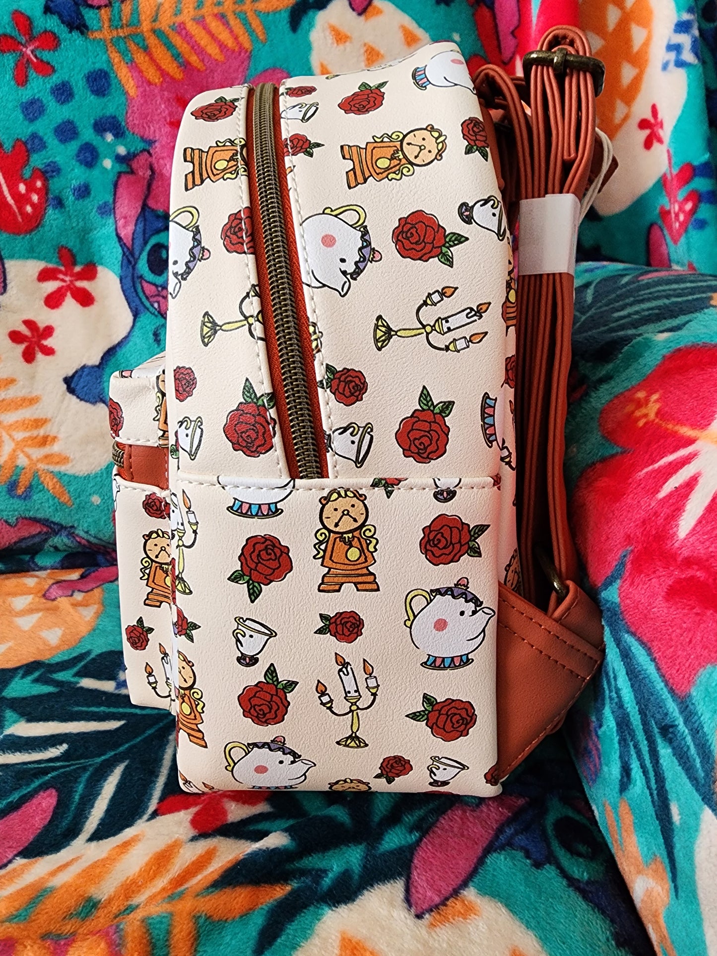 Loungefly Disney Beauty and the Beast Chibi Backpack