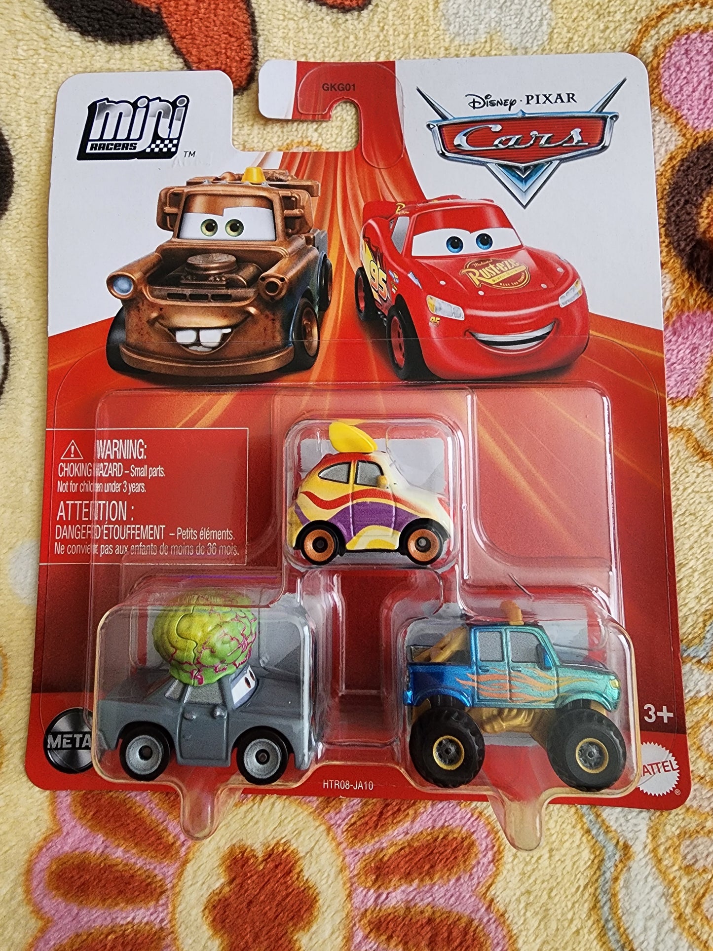 Disney Pixar Cars Mini Racers 3-packs Set