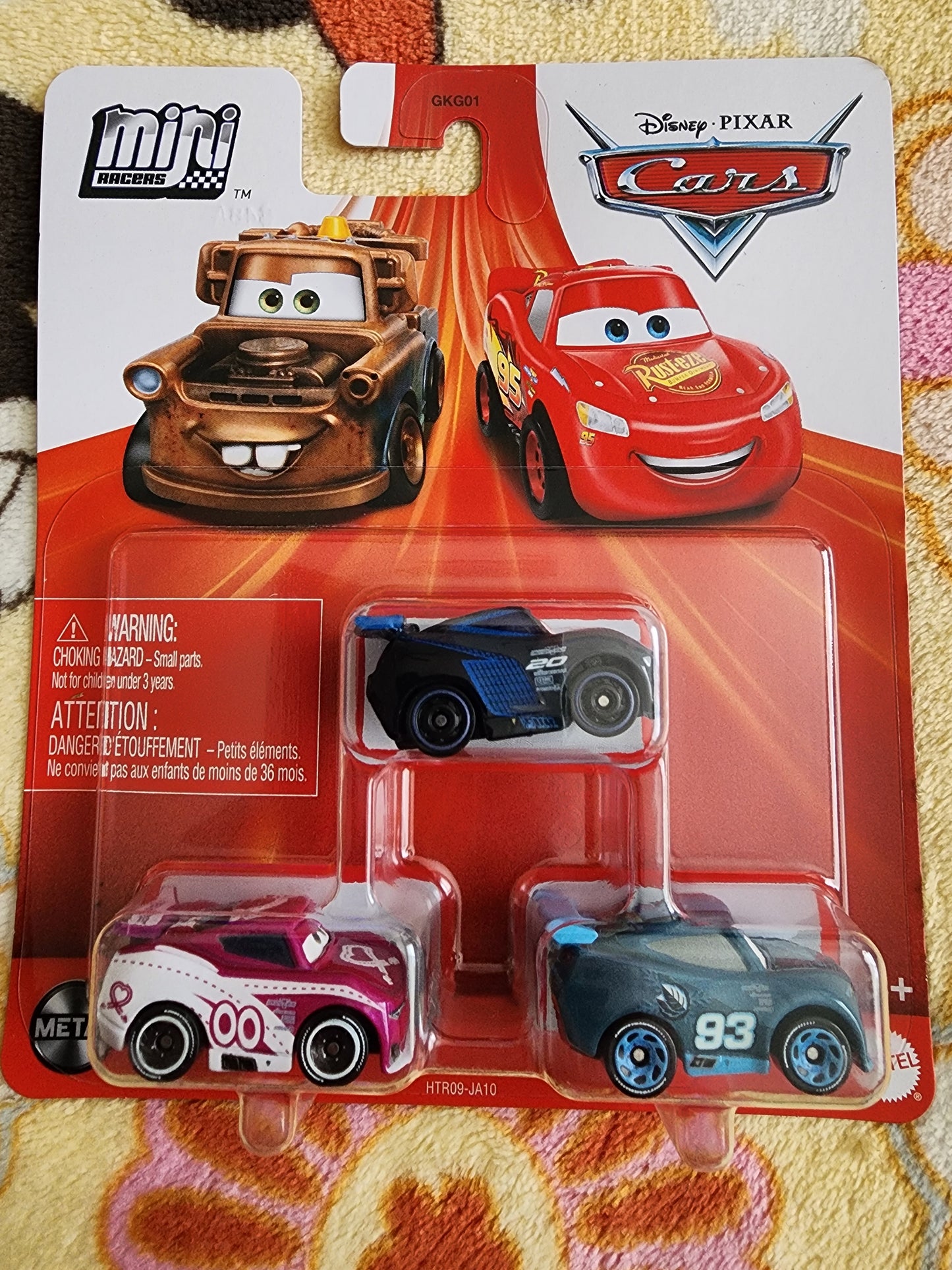 Disney Pixar Cars Mini Racers 3-packs Set