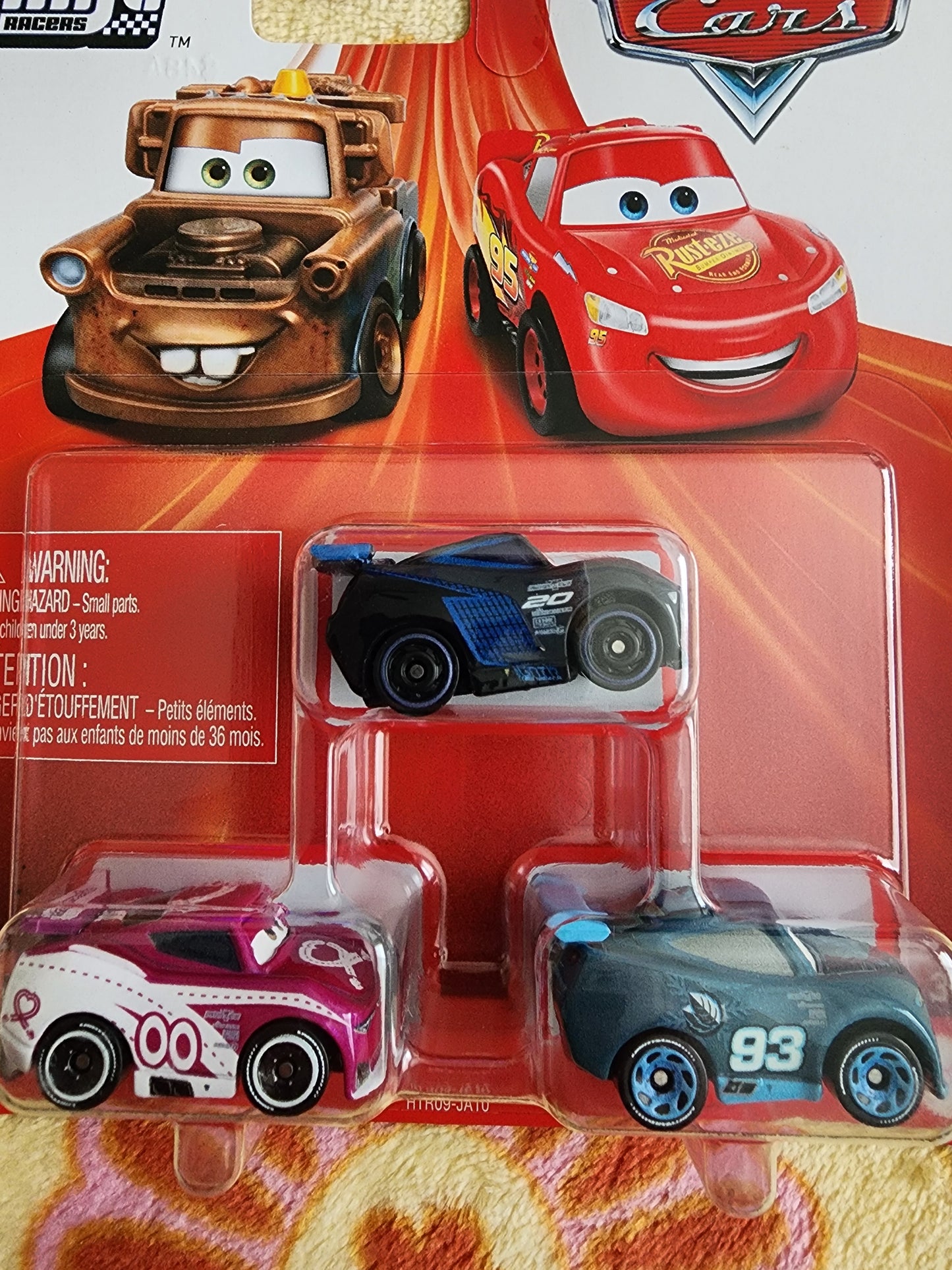 Disney Pixar Cars Mini Racers 3-packs Set