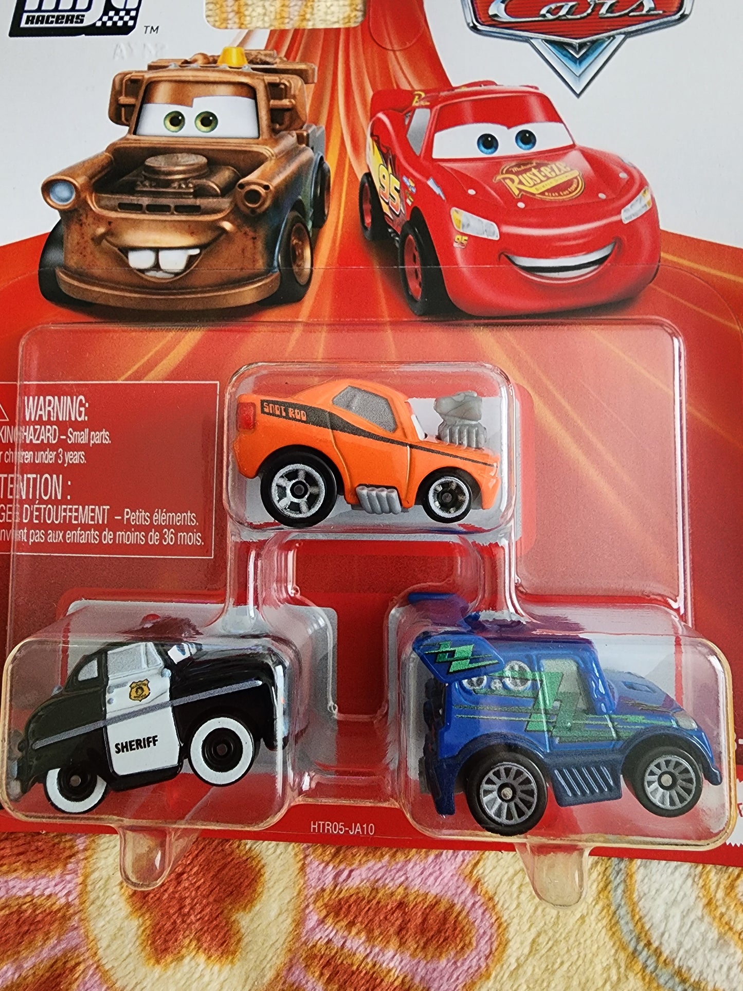 Disney Pixar Cars Mini Racers 3-packs Set