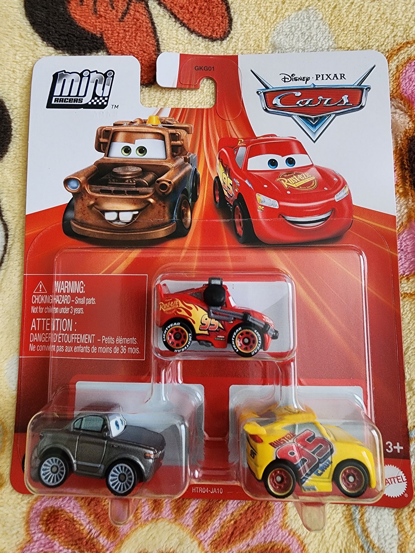 Disney Pixar Cars Mini Racers 3-packs Set