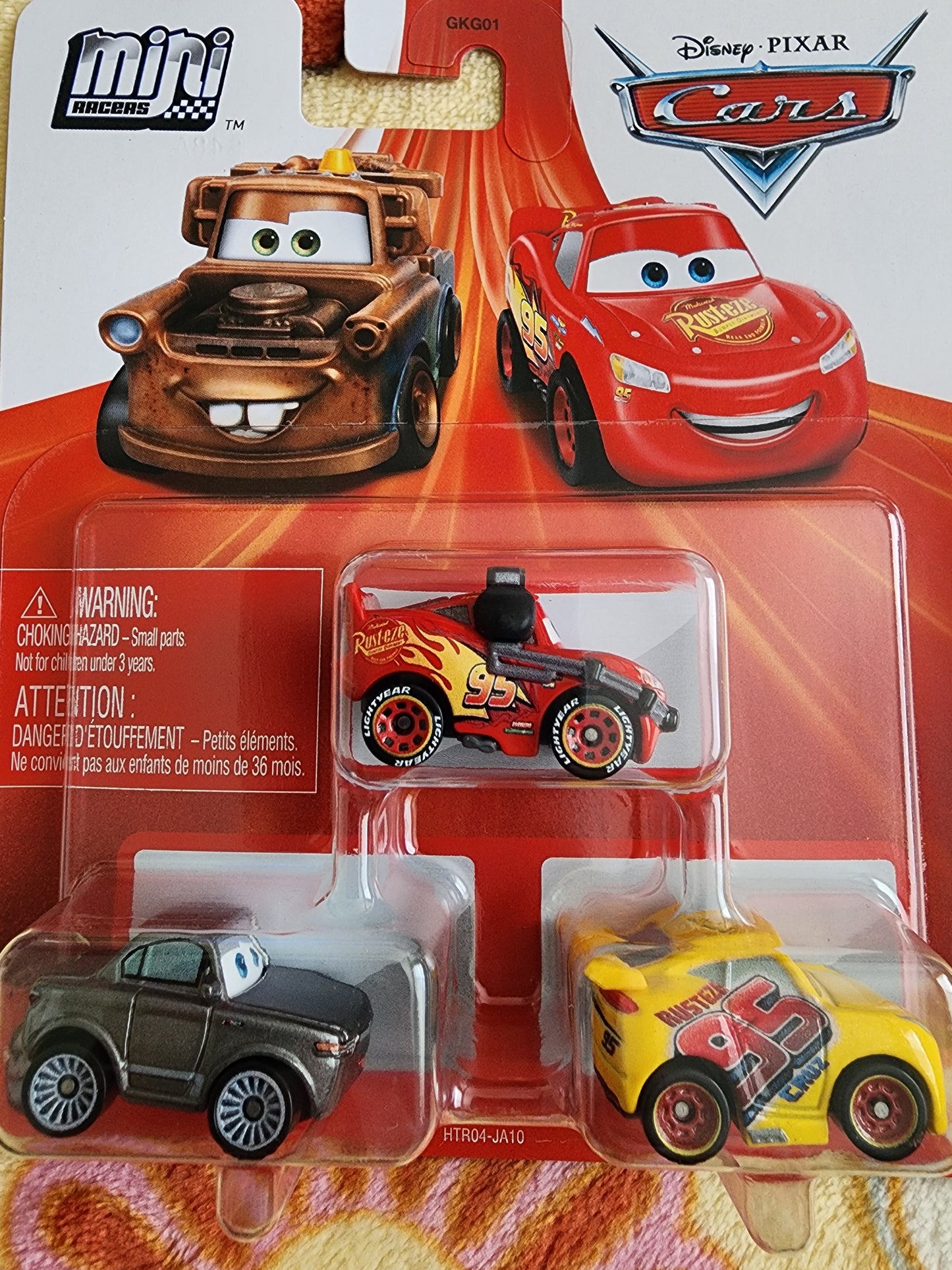 Disney Pixar Cars Mini Racers 3-packs Set