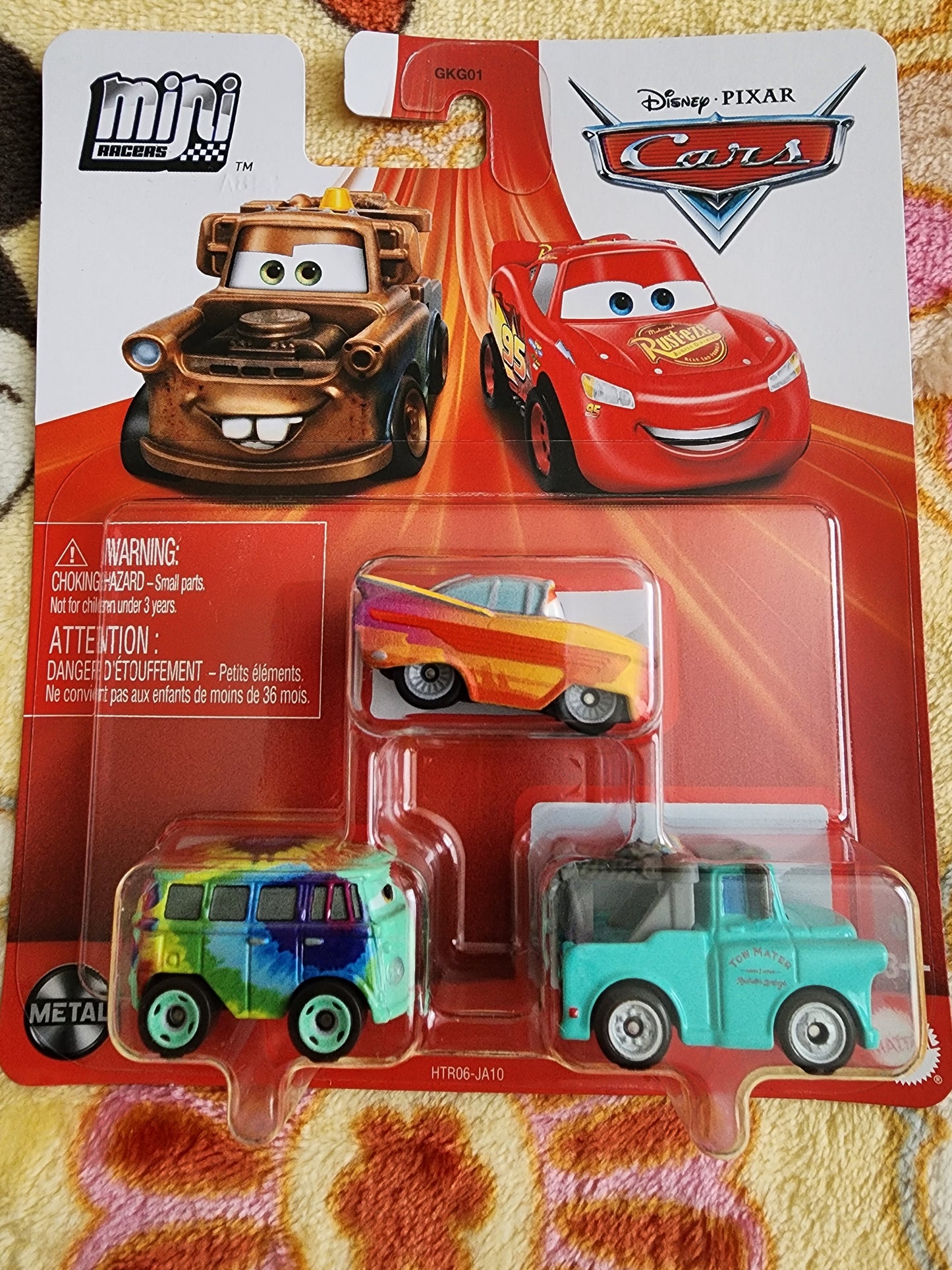 Disney Pixar Cars Mini Racers 3-packs Set