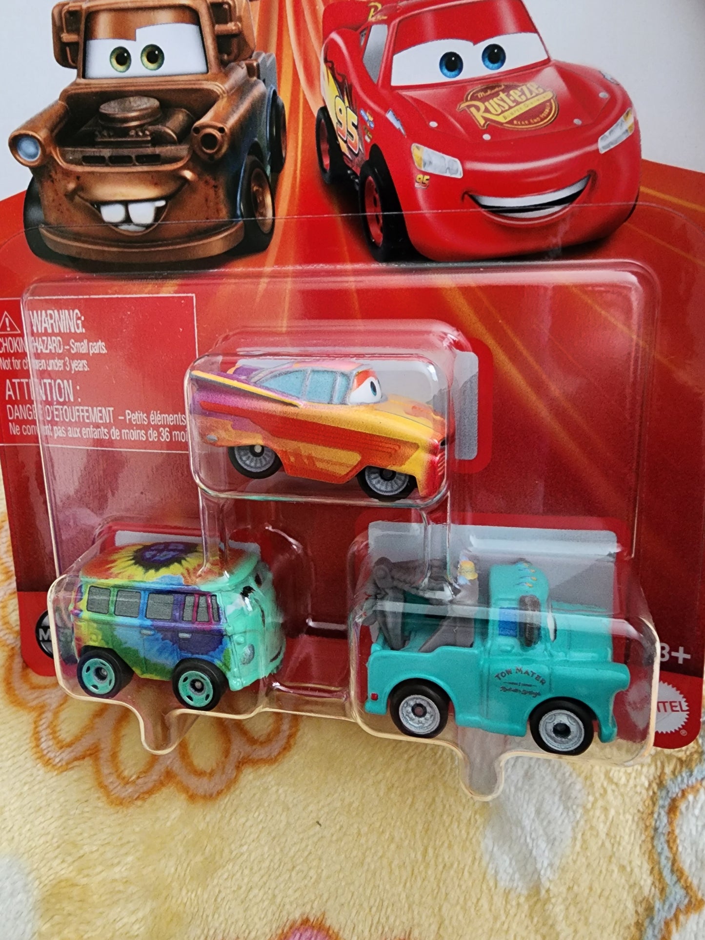 Disney Pixar Cars Mini Racers 3-packs Set