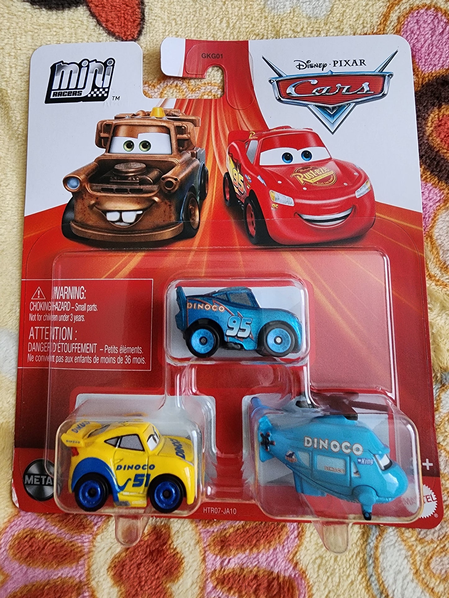 Disney Pixar Cars Mini Racers 3-packs Set