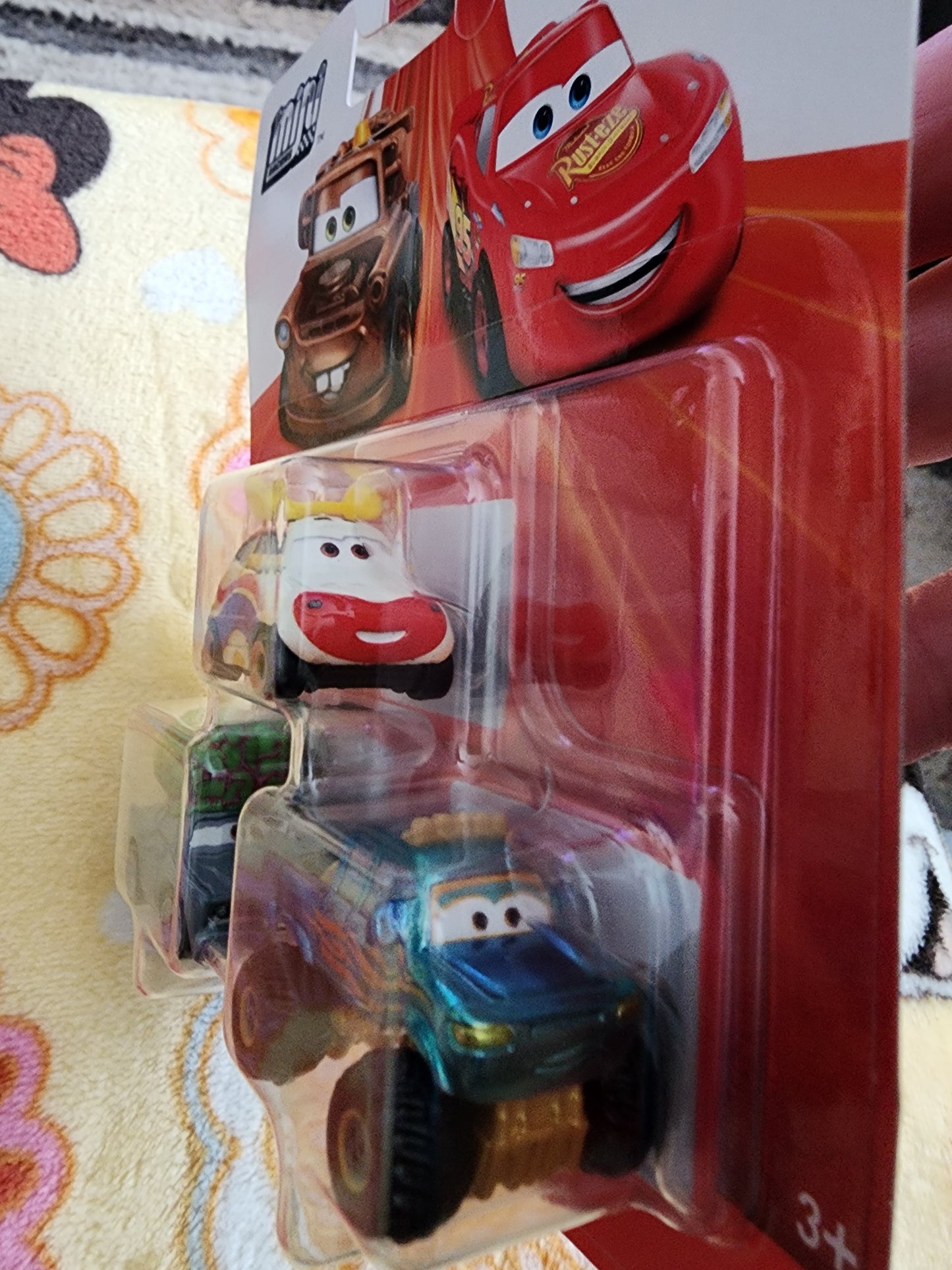 Disney Pixar Cars Mini Racers 3-packs Set