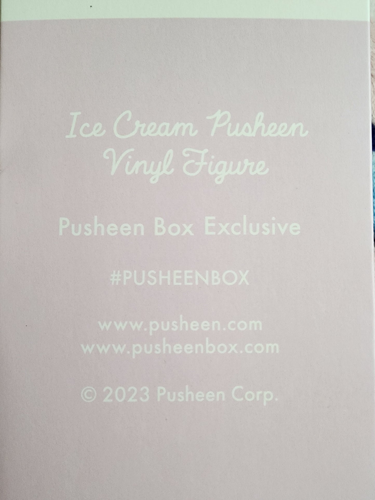 Pusheen Cat Exclusive Ice Cream Cone Figure