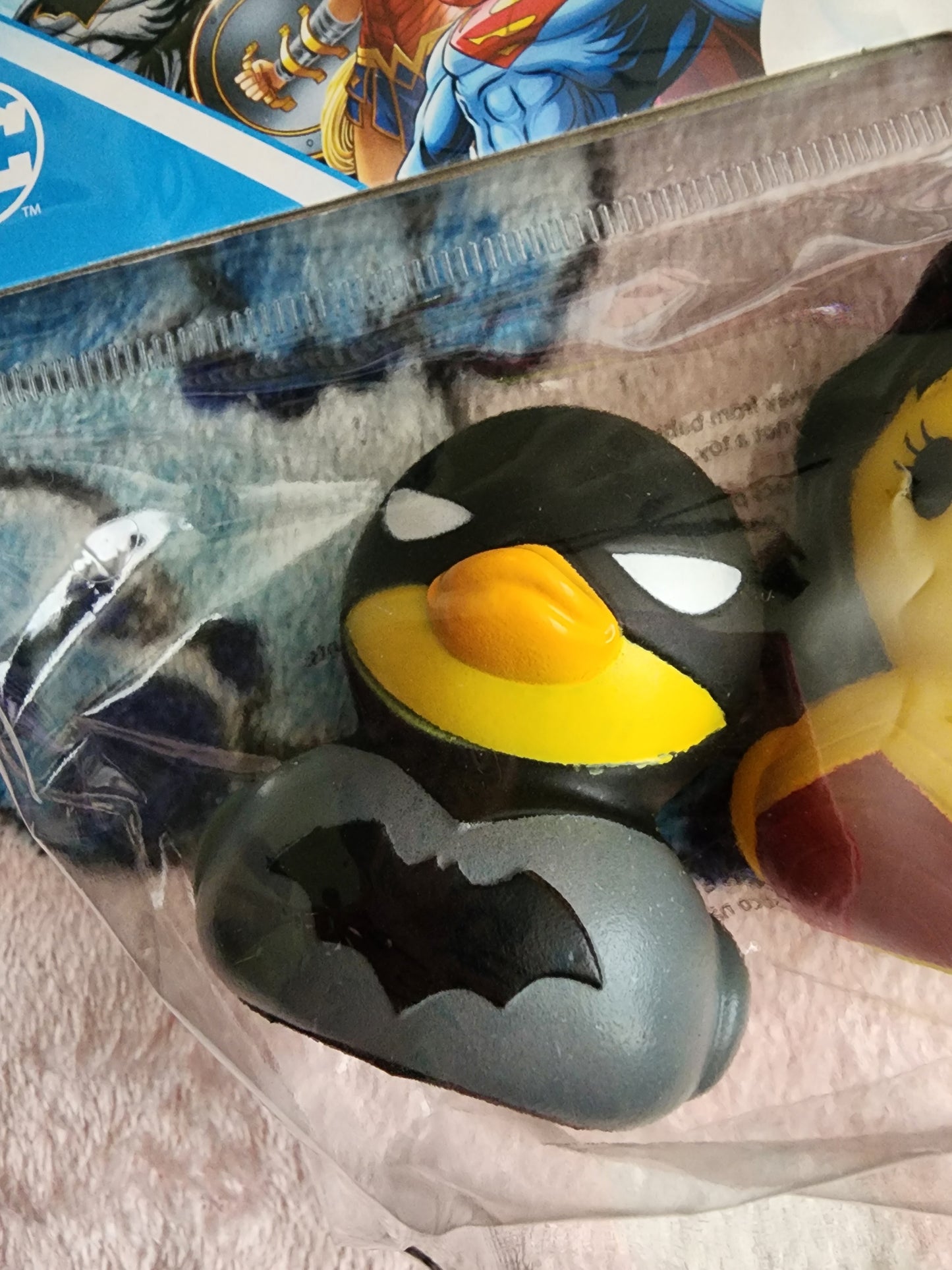 DC Bathtime Rubber Duckies Set