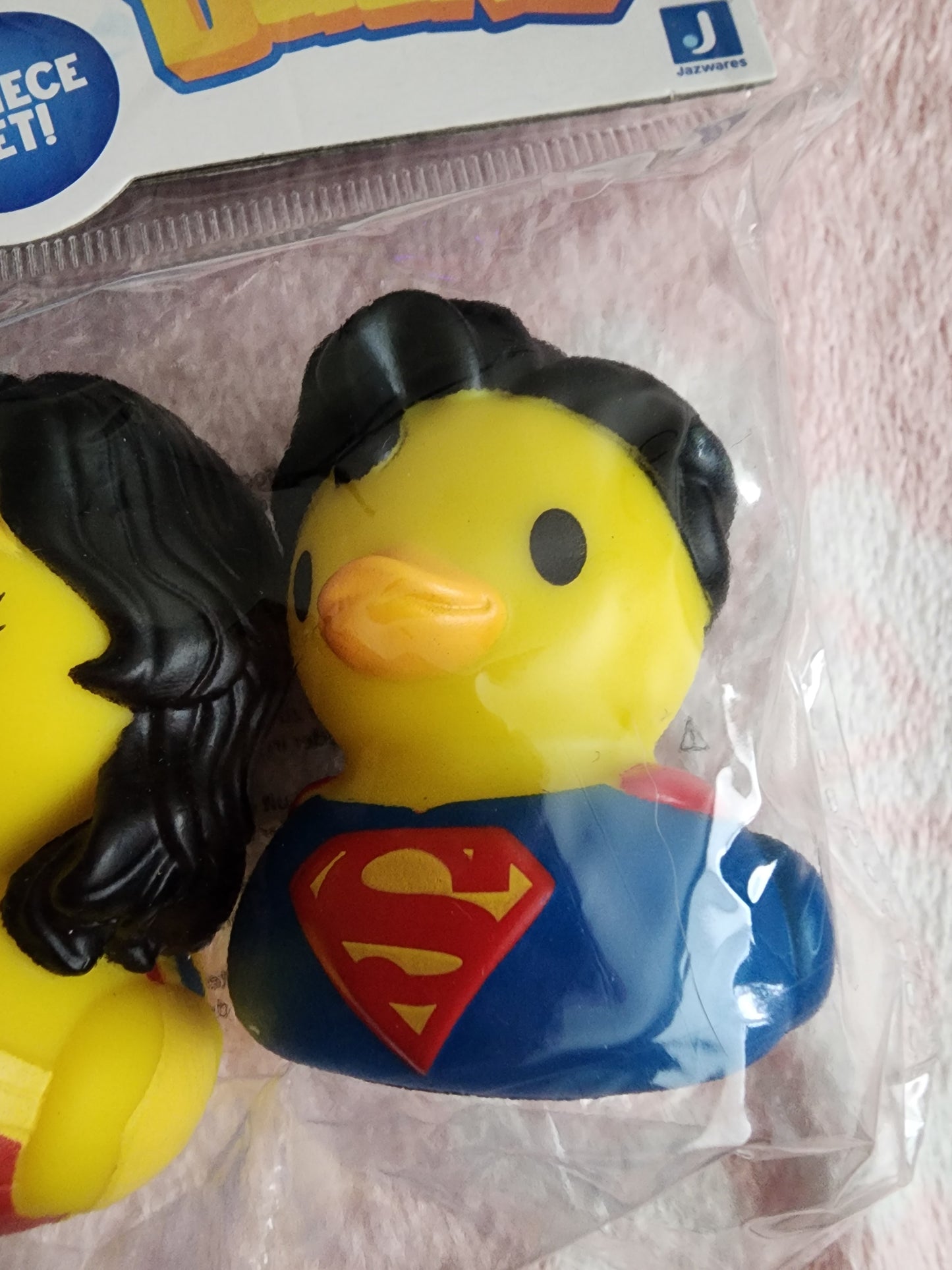 DC Bathtime Rubber Duckies Set