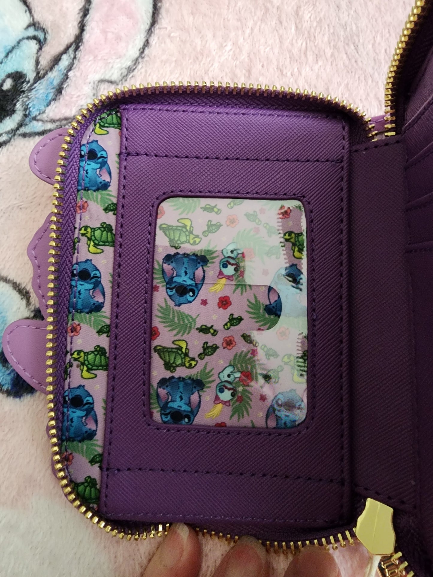 Loungefly Disney Stitch and Scrump Tropical Wallet