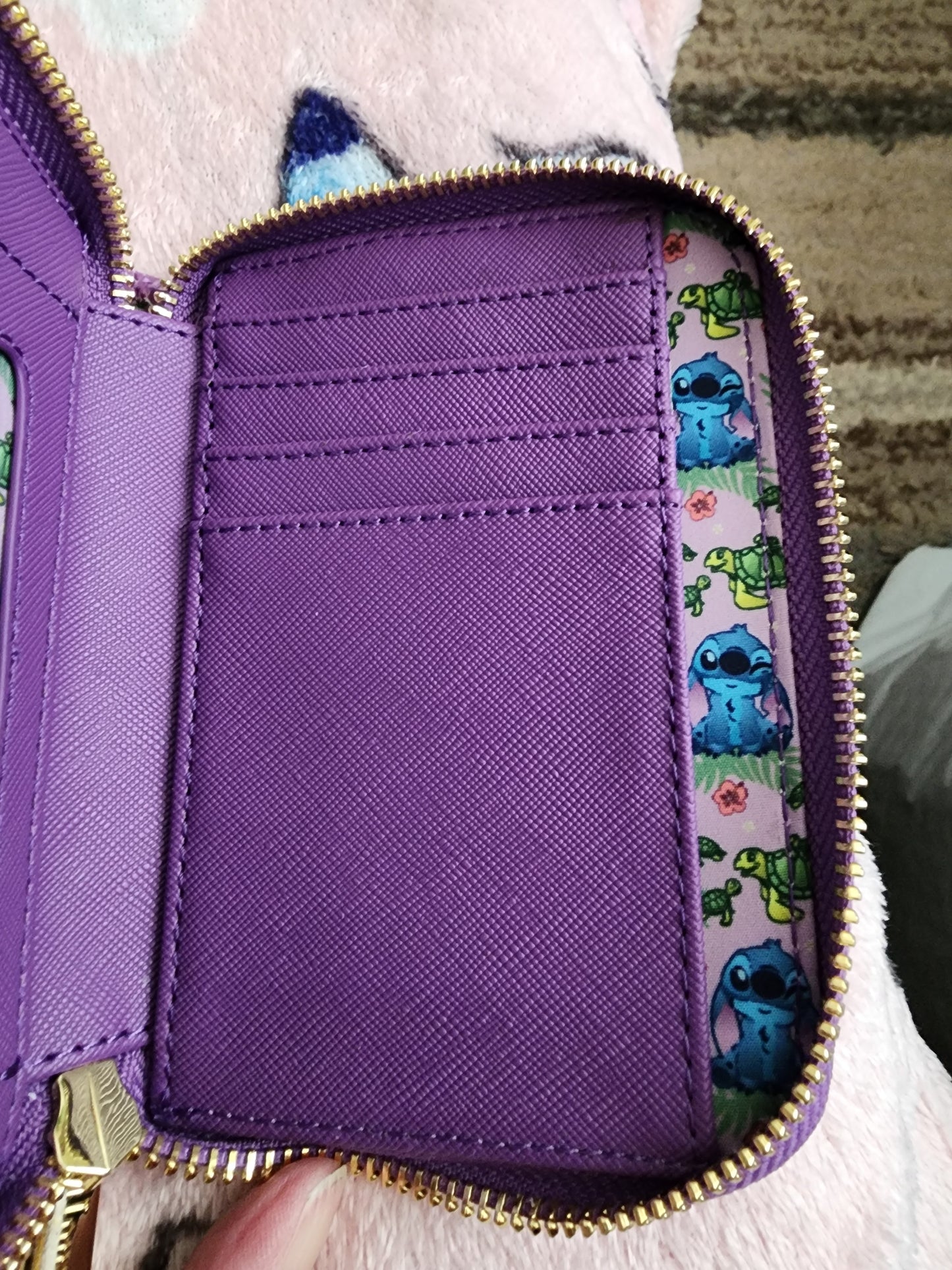 Loungefly Disney Stitch and Scrump Tropical Wallet