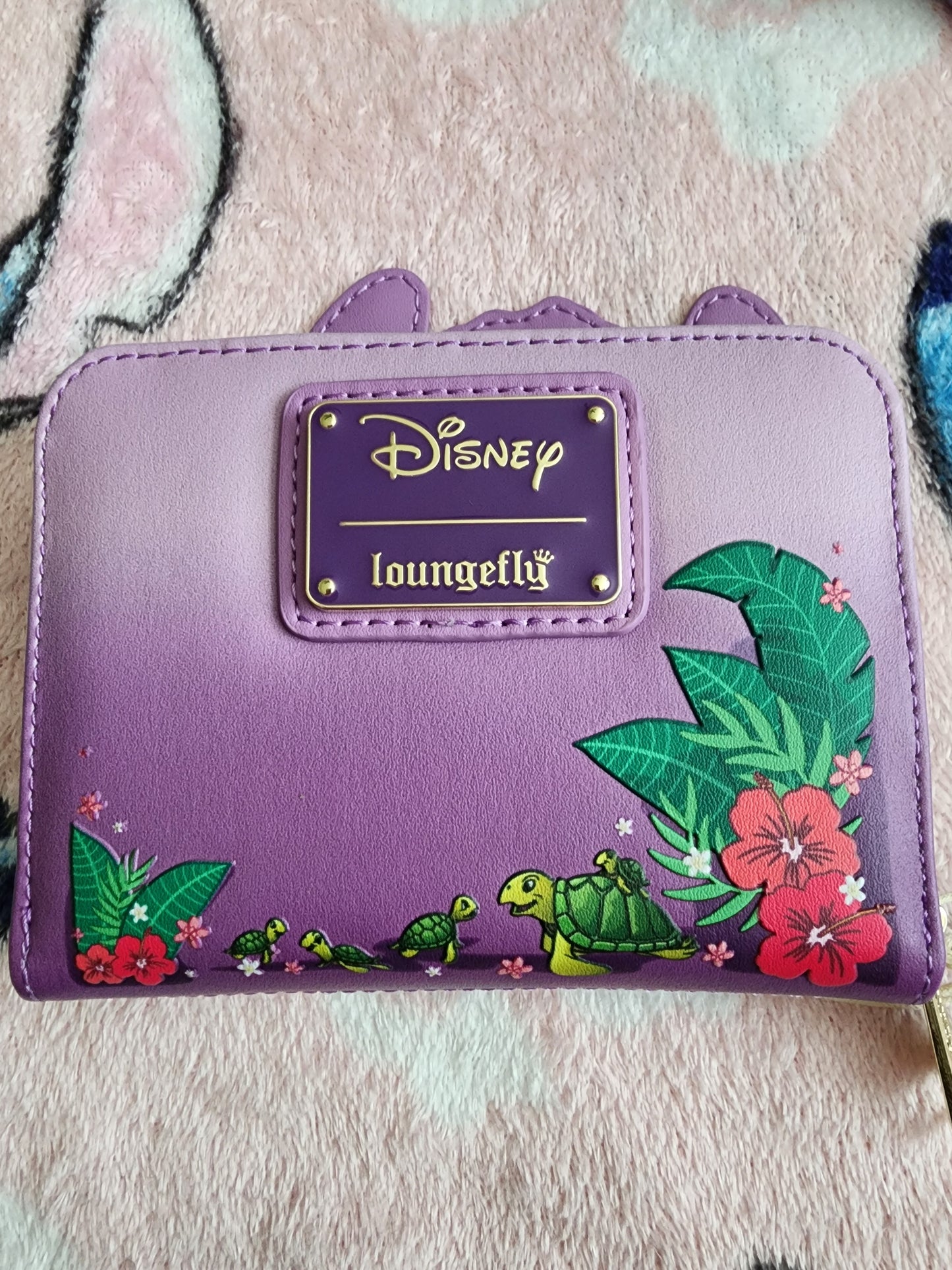 Loungefly Disney Stitch and Scrump Tropical Wallet