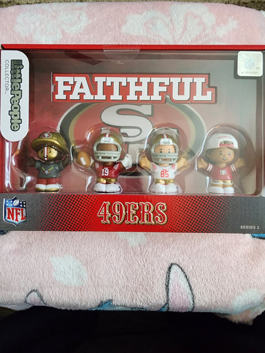 Fisher Price Little People San Francisco 49ers Figures