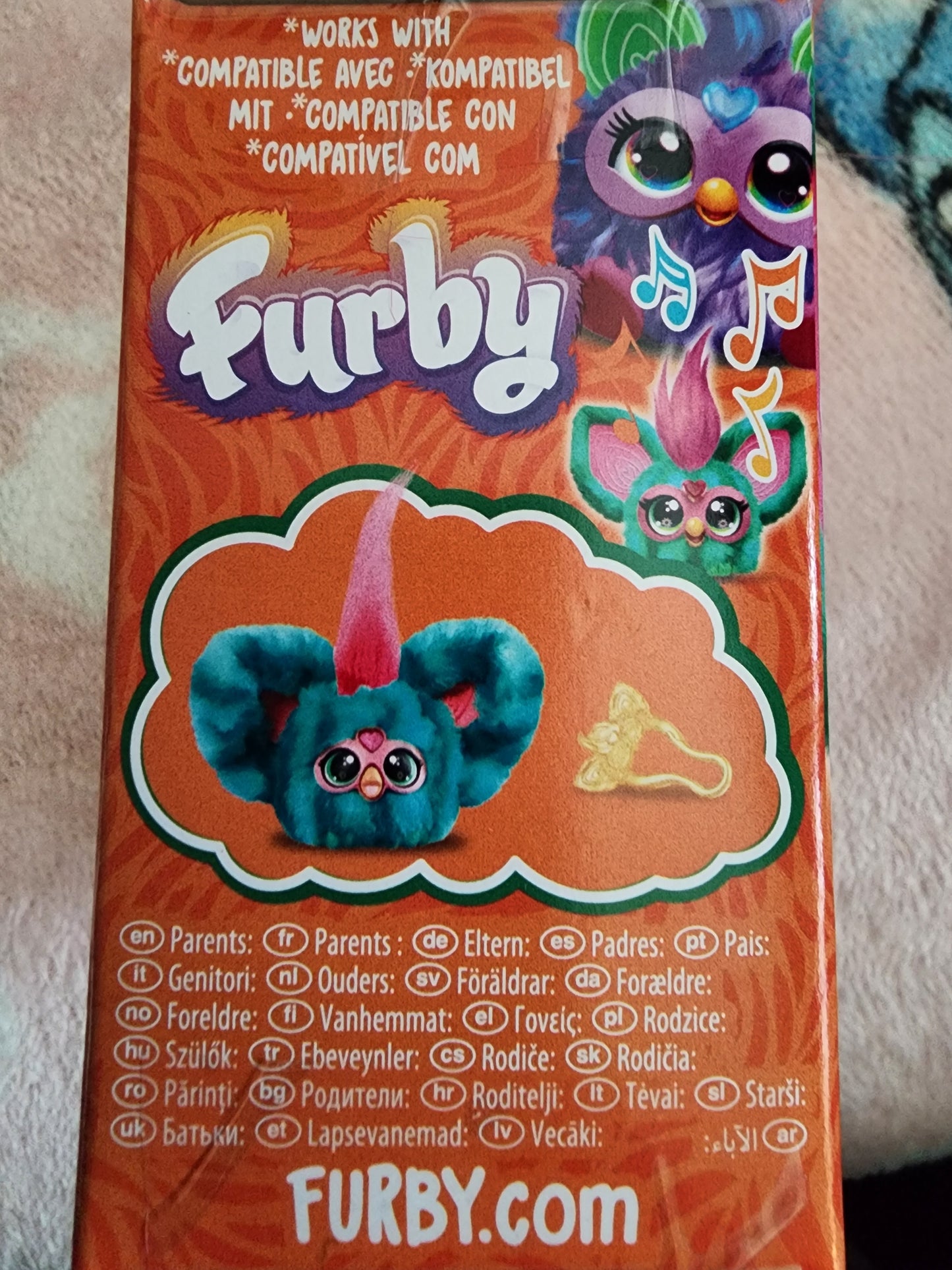 Furby Furblet Mello-Nee Pet