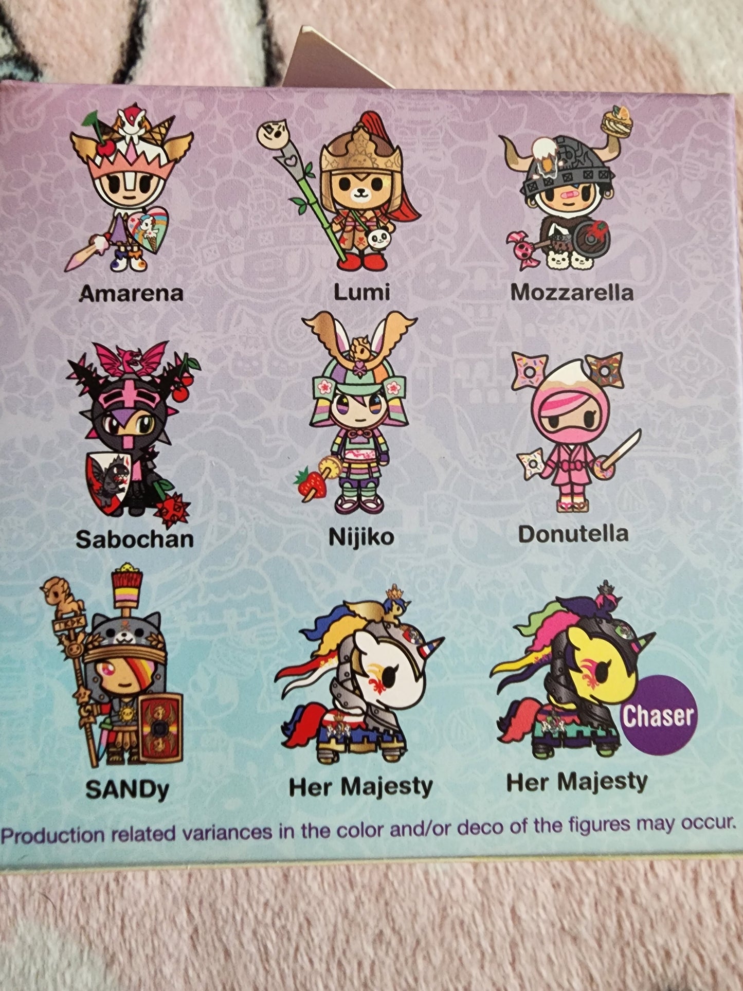 Tokidoki Kawaii Princess Warriors Mystery Figures