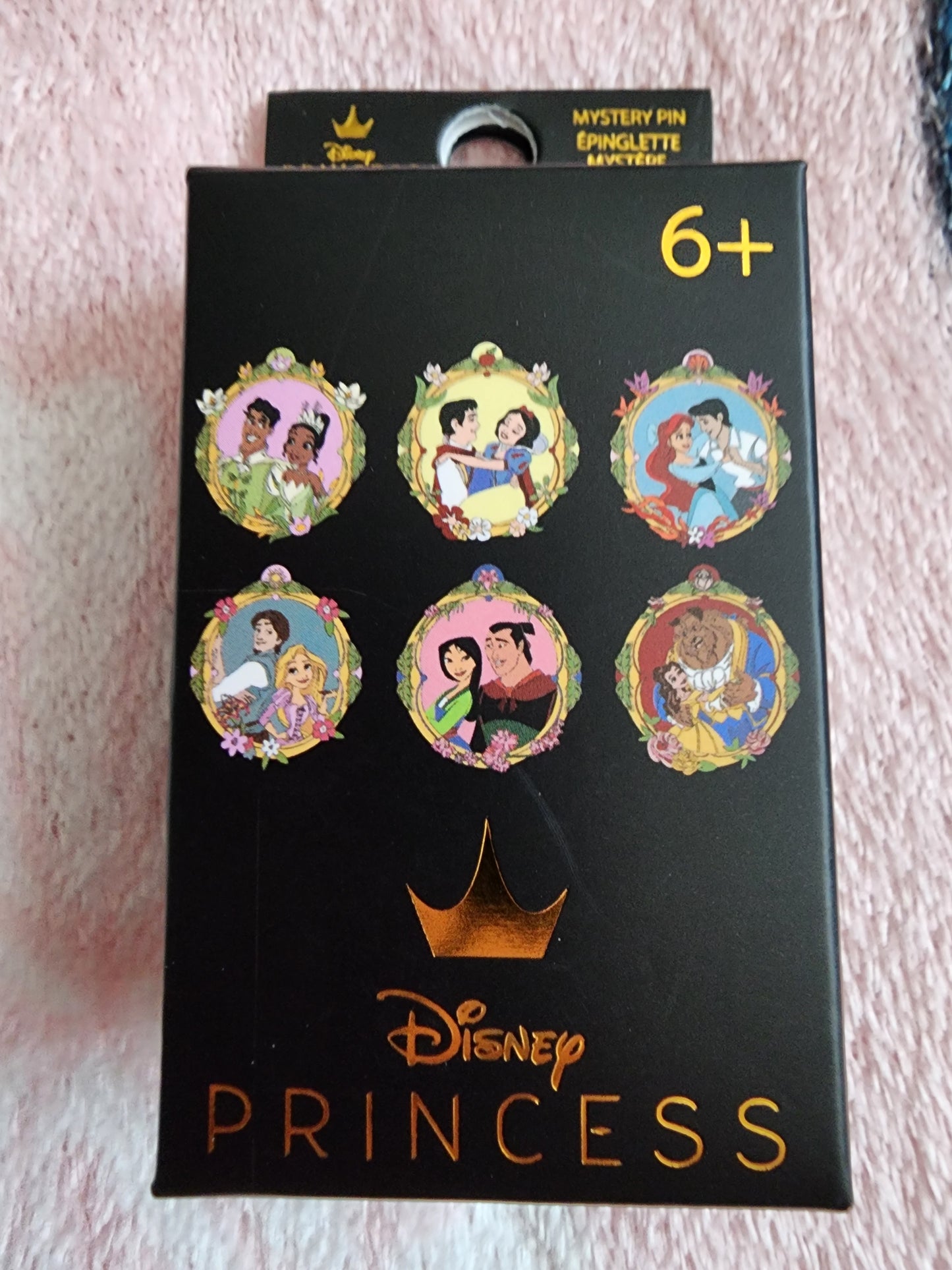 Loungefly Disney Princess Couples Portrait Mystery Pins