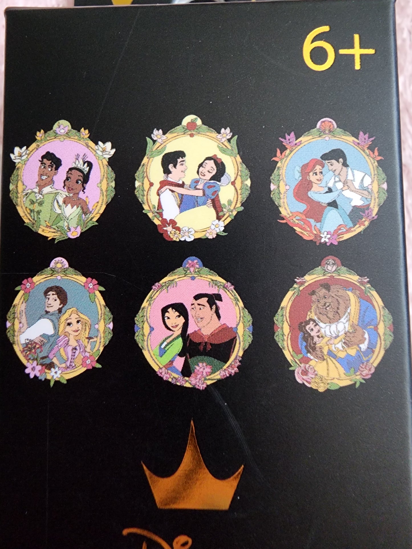 Loungefly Disney Princess Couples Portrait Mystery Pins