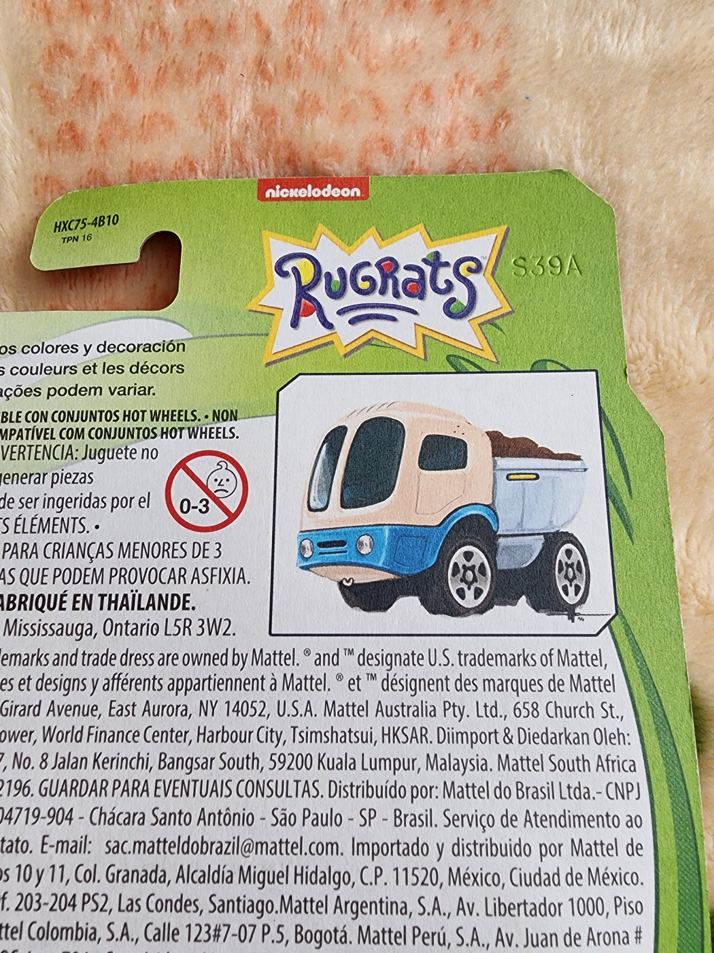 Hot Wheels Rugrats Tommy Car