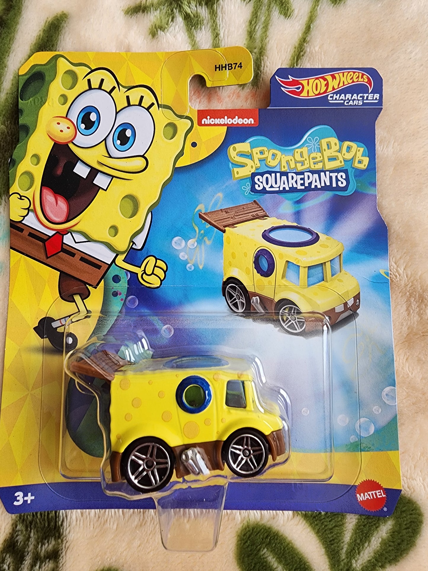 Hot Wheels Spongebob Square Pants Car