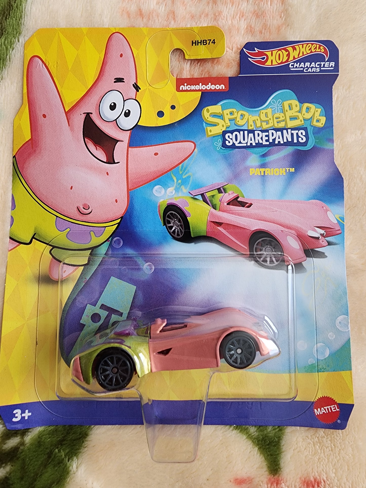 Hot Wheels Spongebob Square Pants Patrick Car