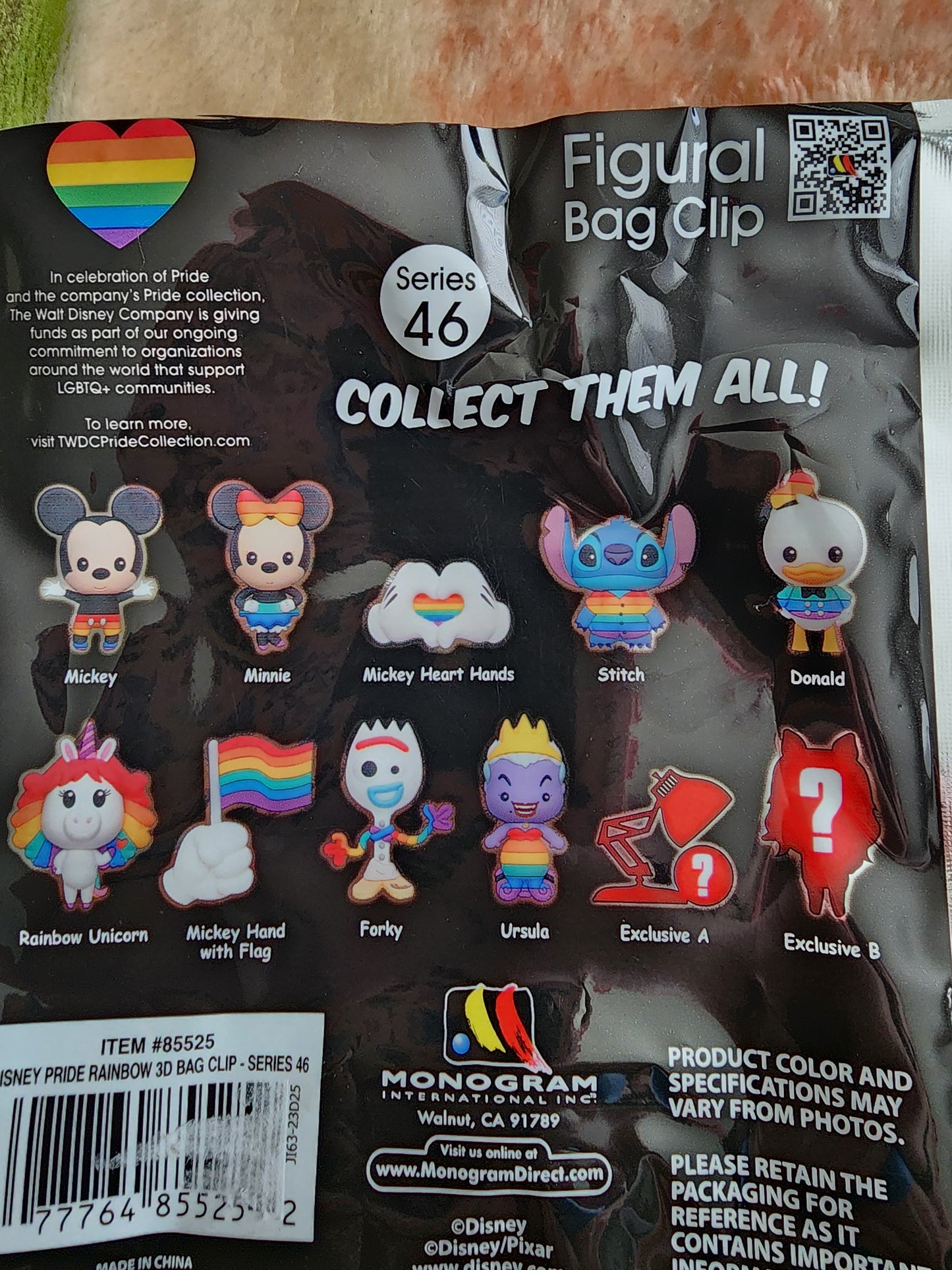 Disney Pride Collection Mystery Bag Clips