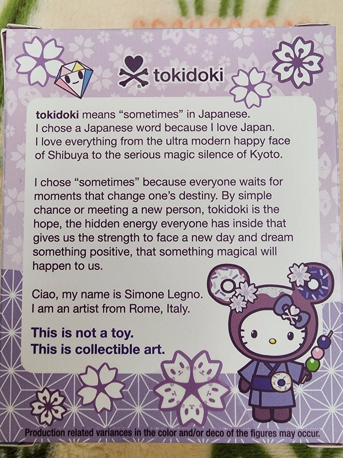 Tokidoki Hello Kitty Cherry Blossom Series 3 Limited Edition Figure