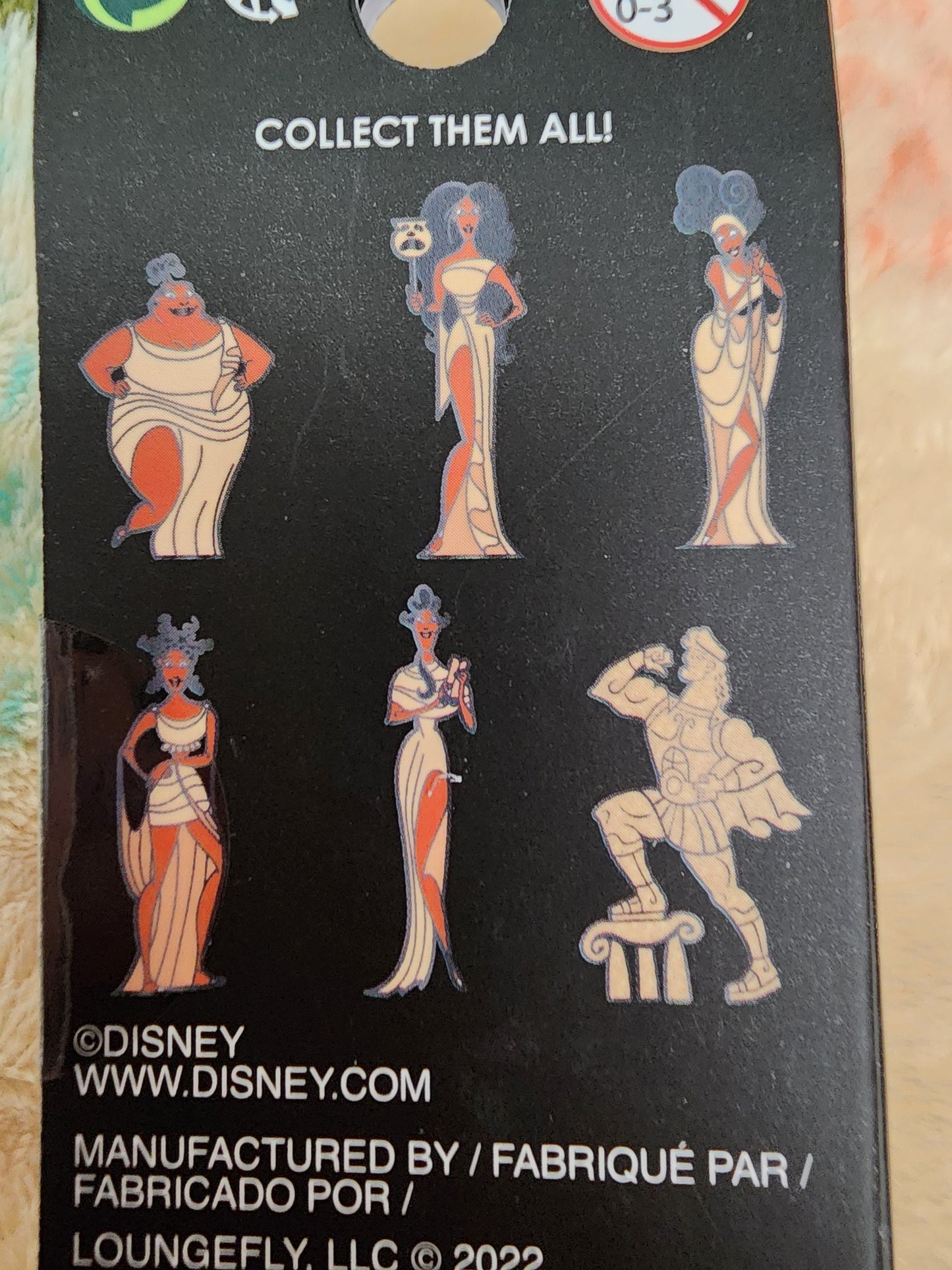 Loungefly Disney Muses from Hercules Mystery Pins