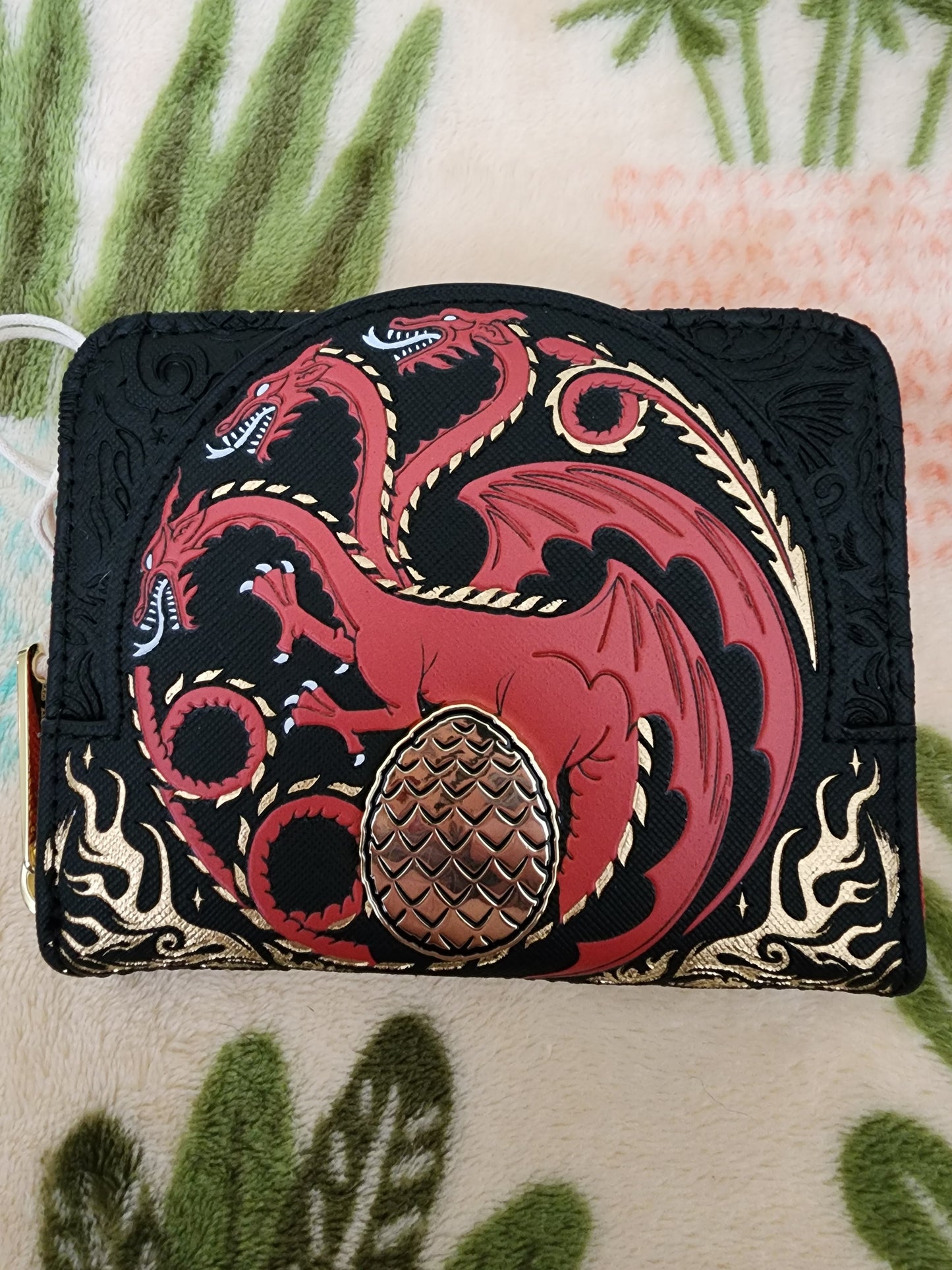 Loungefly House of Dragons Targaryen Symbol with Egg Wallet