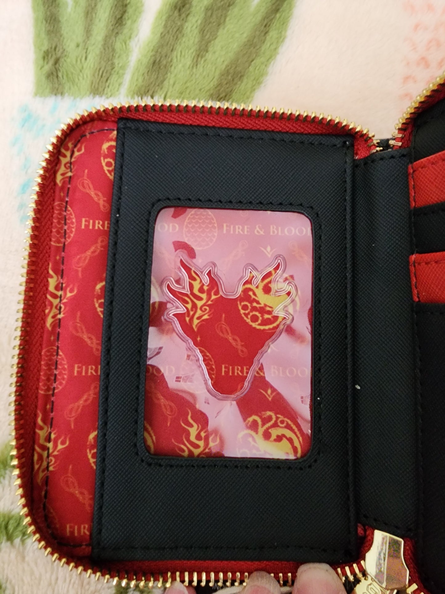 Loungefly House of Dragons Targaryen Symbol with Egg Wallet