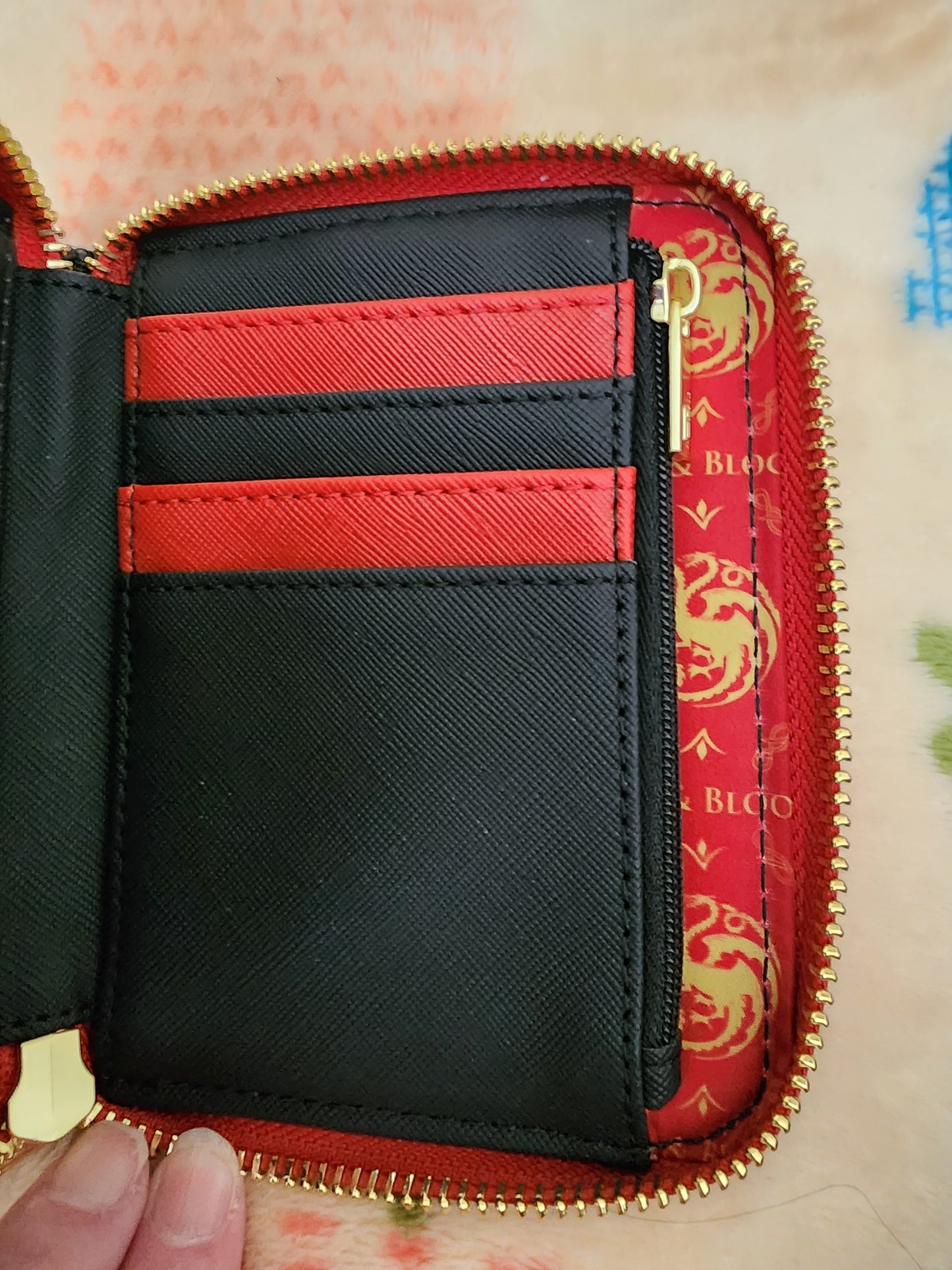 Loungefly House of Dragons Targaryen Symbol with Egg Wallet